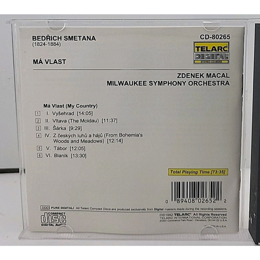 Ma Vlast by Zdenek M Cal (CD, 1992)