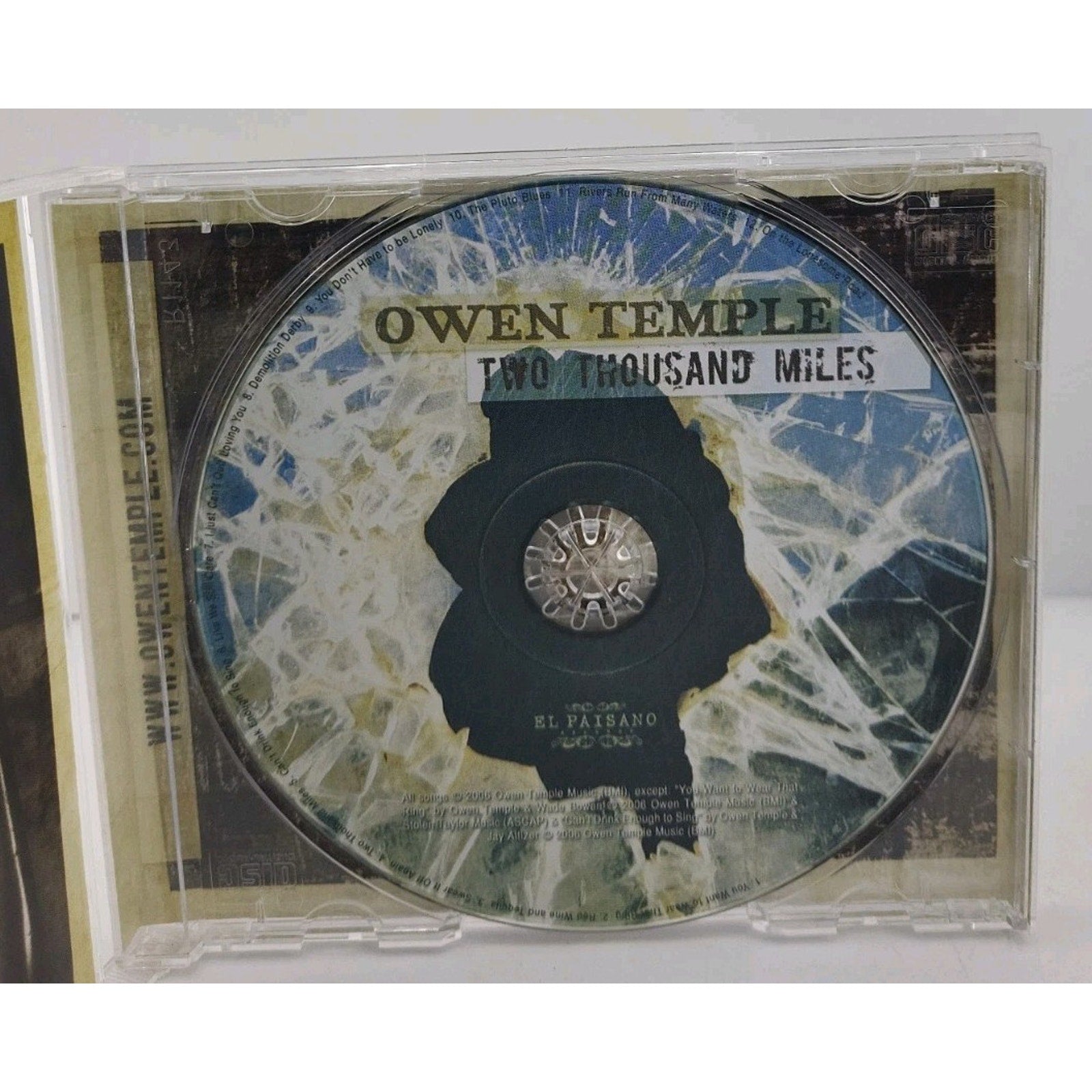 Two Thousand Miles by Owen Temple (CD, 2007)