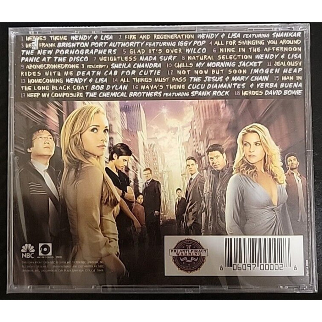 Heroes [Original TV Soundtrack] by Lisa Coleman (CD, Mar-2008 *Brand New*