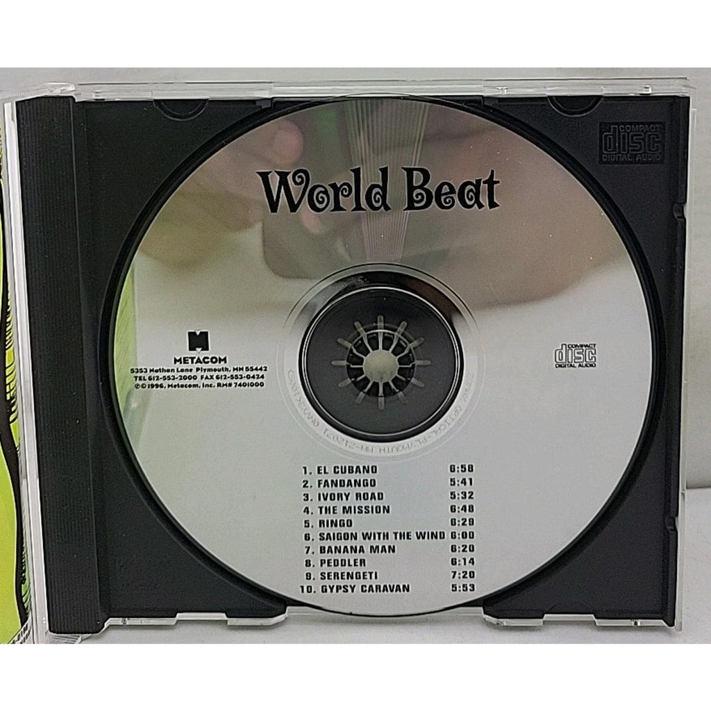 Rhythms Of The World Blended With The Sounds Of Nature By World Beat [CD, 1996]