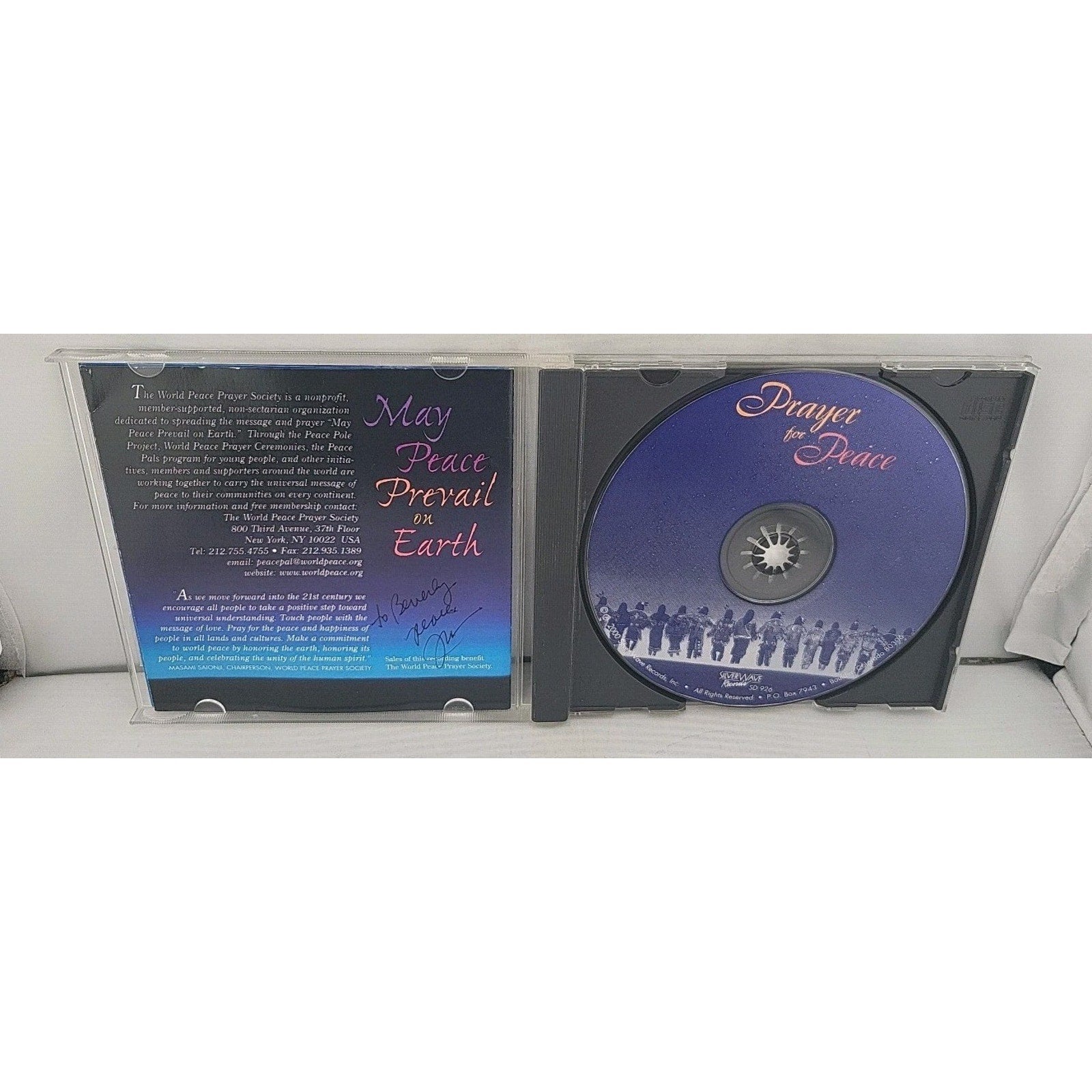 Prayer for Peace by Various (CD, 2000)