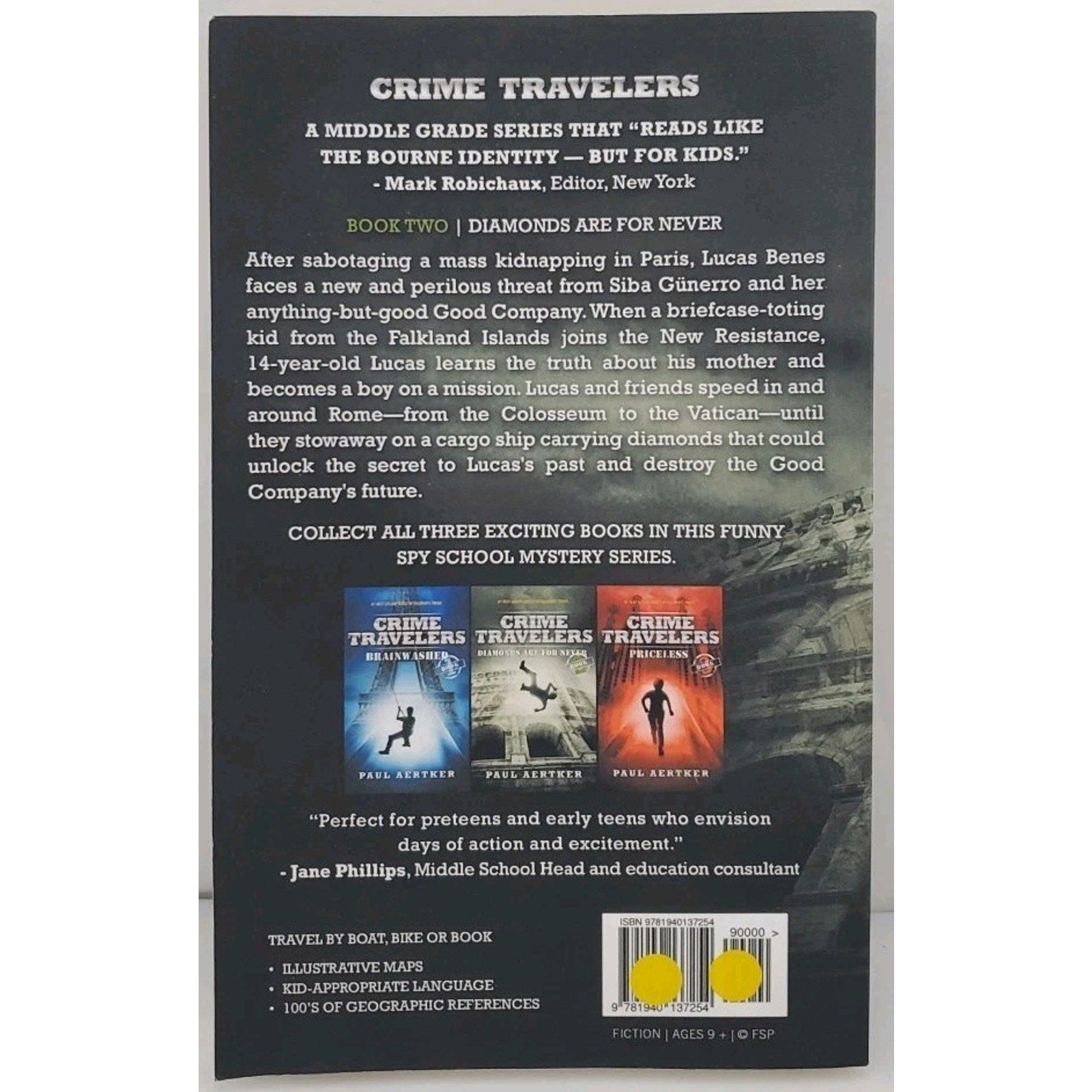 Diamonds Are for Never by Paul Aertker (2015, Trade Paperback)