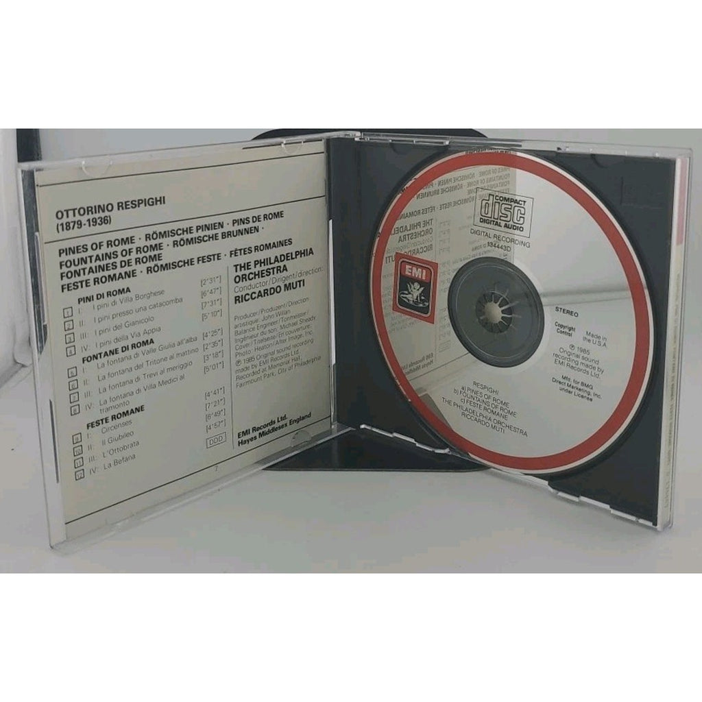 Respighi: Pini Di Roma. Fontane Di R by Riccardo Muti (CD, 2015)