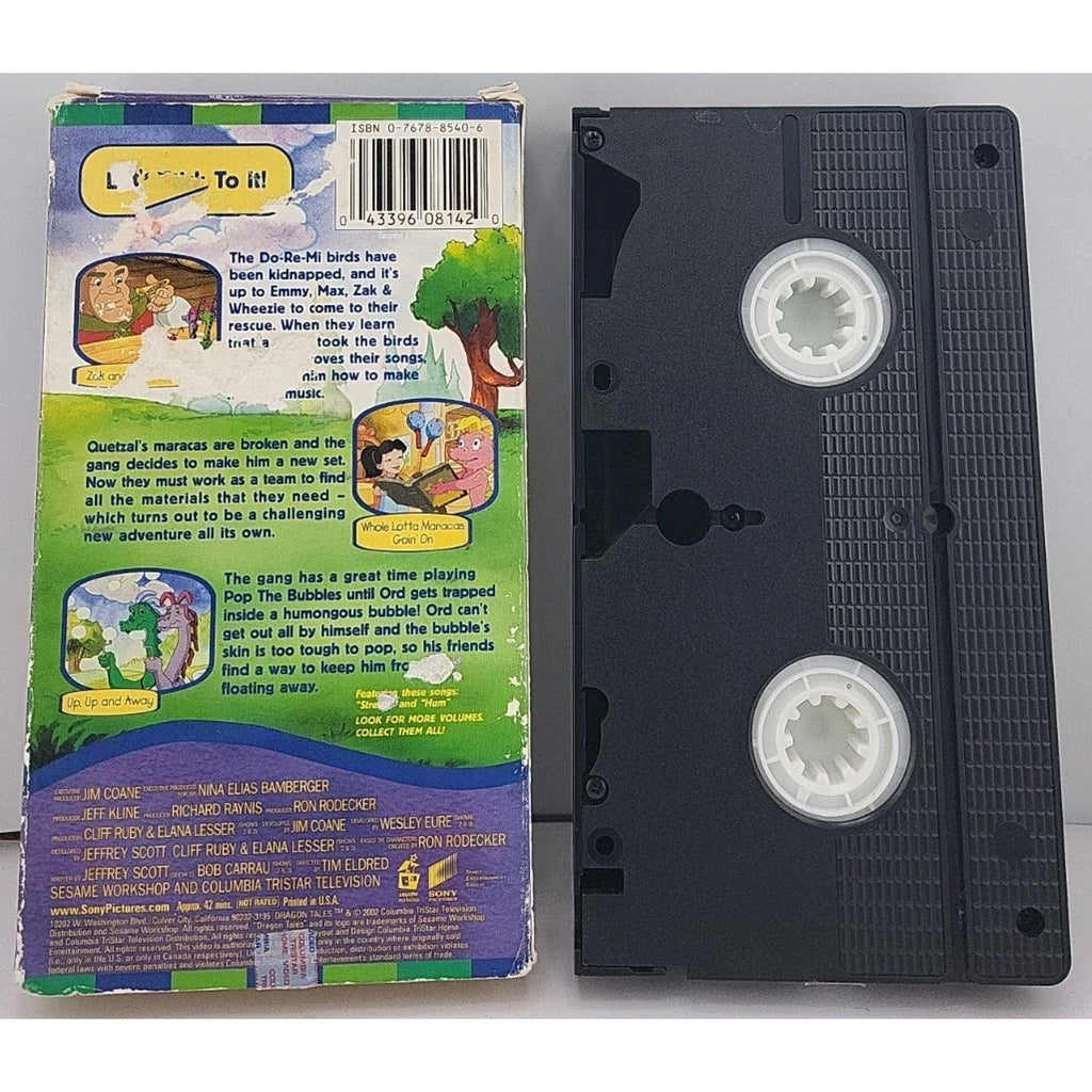 Dragon Tales - Let's Stick to It (VHS, 2002)