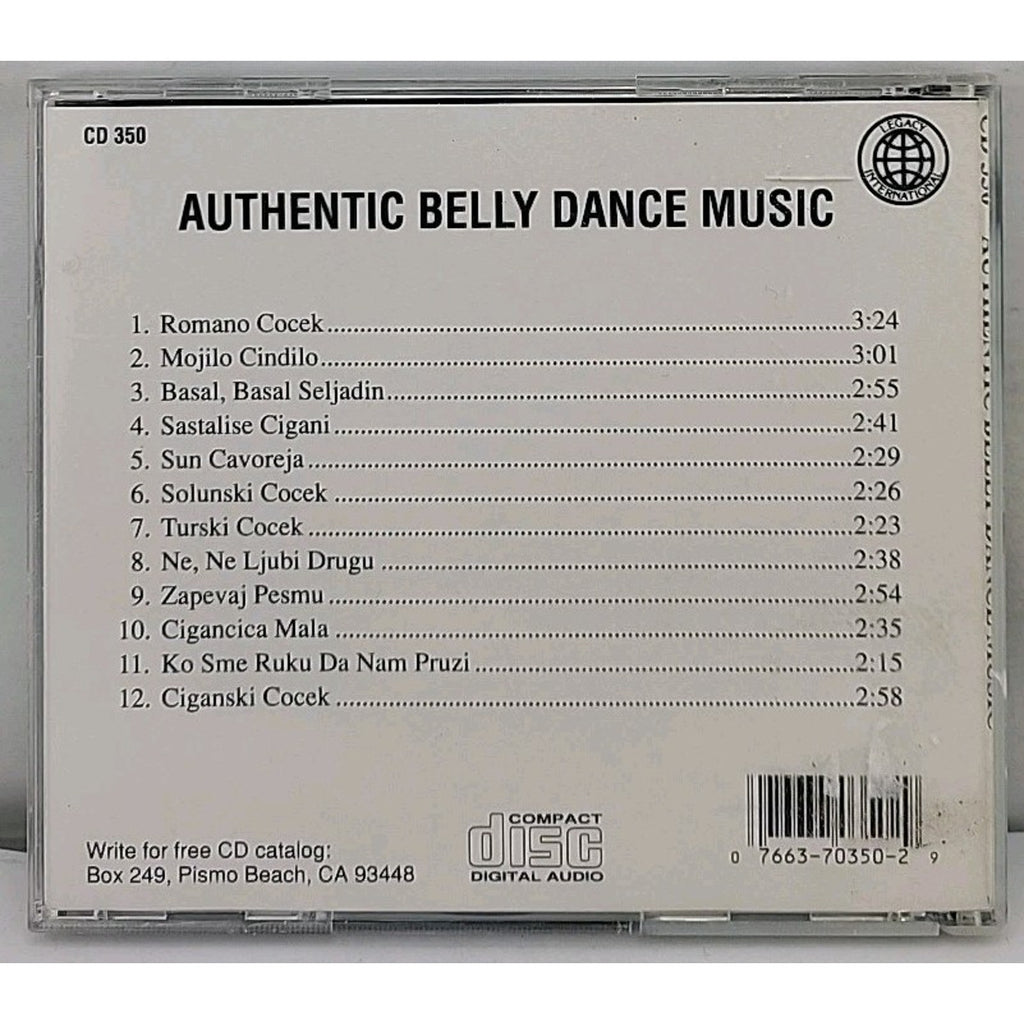 Authentic Belly Dance Music by Various (CD, 1994)