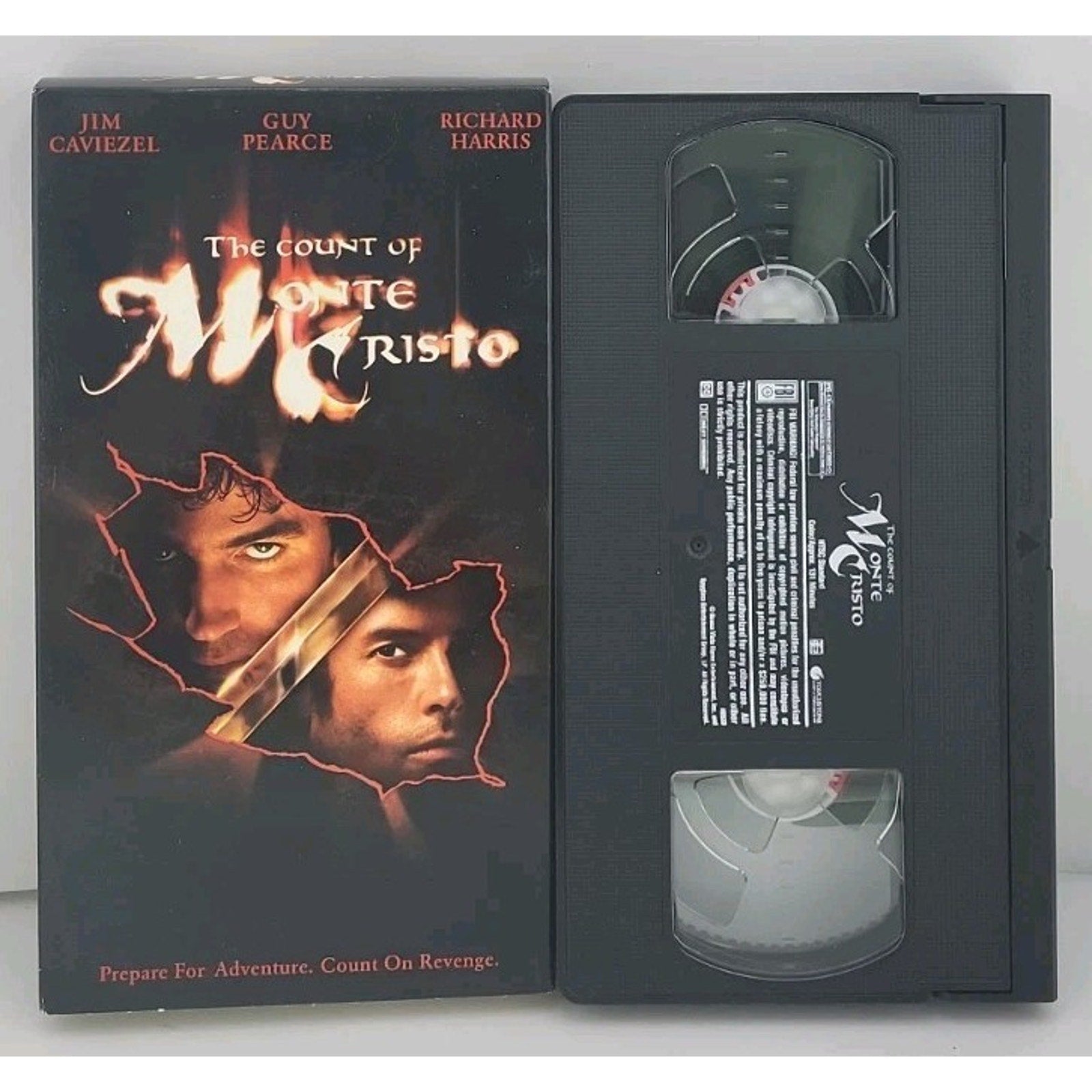 The Count of Monte Cristo (VHS, 2003)