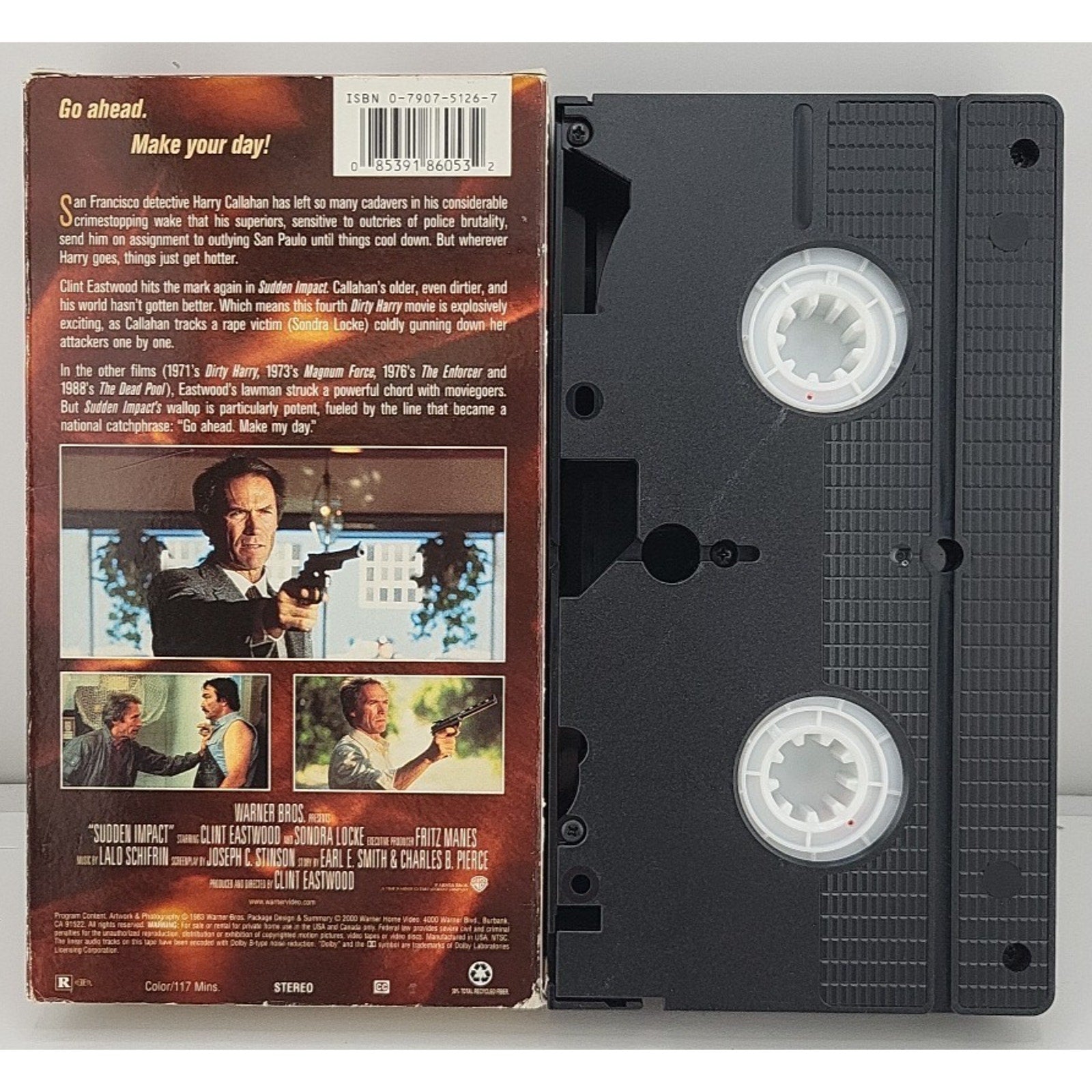 Sudden Impact (VHS, 2000, Clint Eastwood Collection)