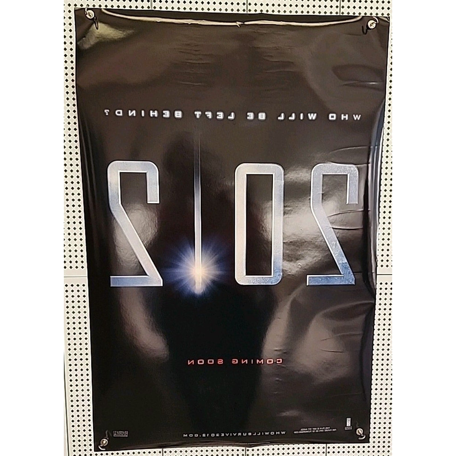 2012 2009 Double Sided Original Movie Poster 27" x 40"