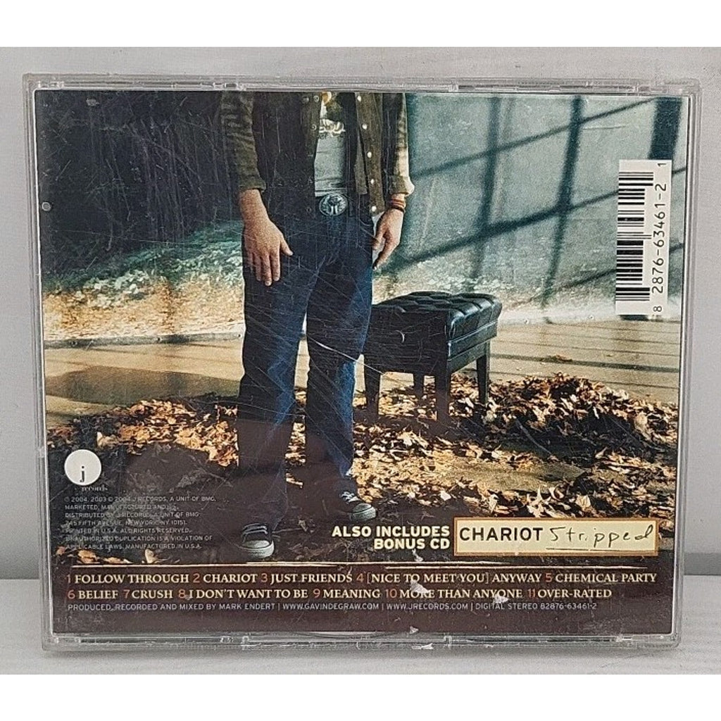Chariot [Chariot + Chariot Stripped] by Gavin DeGraw (CD, Jul-2004, 2 Discs,...