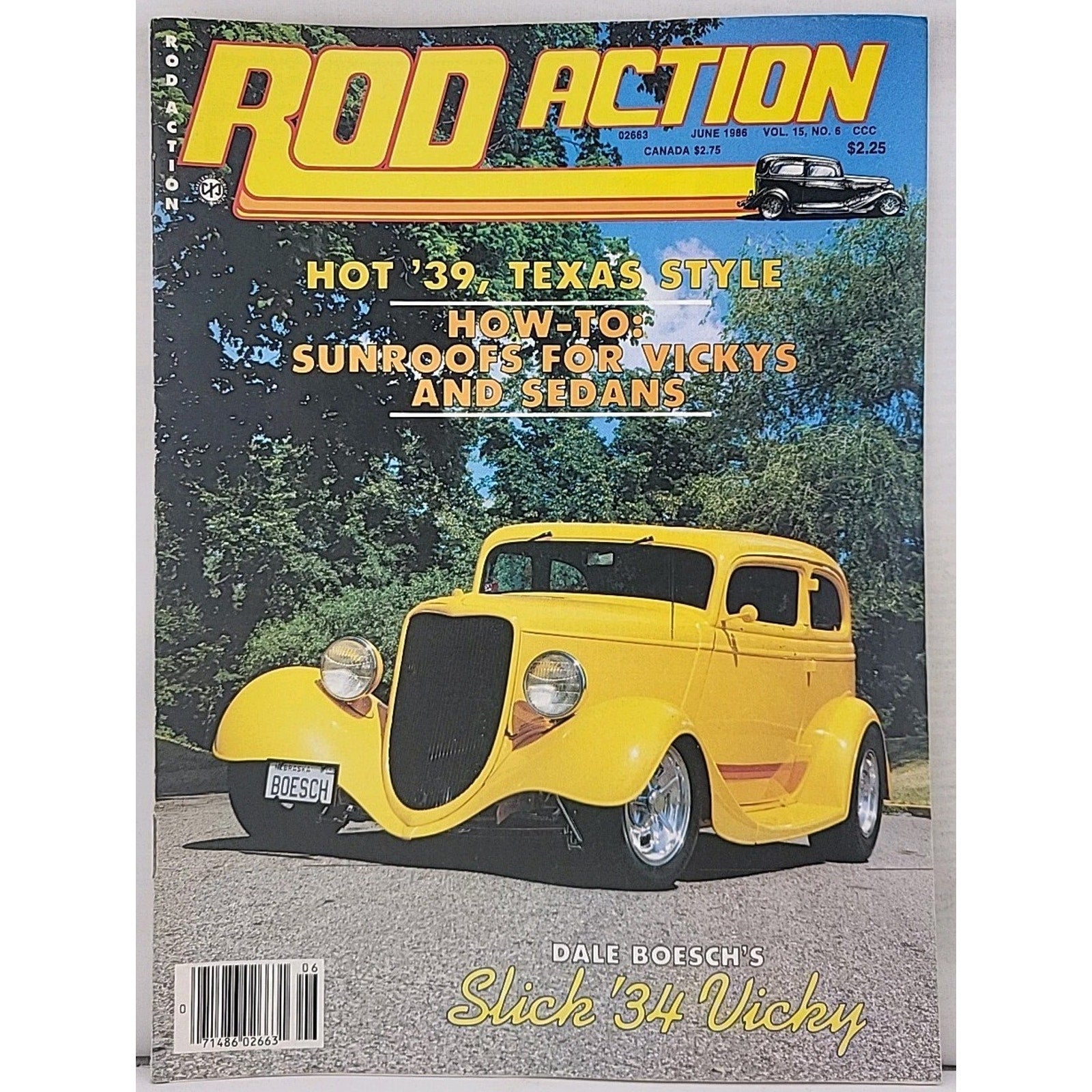 Rod Action Magazine - June 1986 - Vol. 15 No. 6