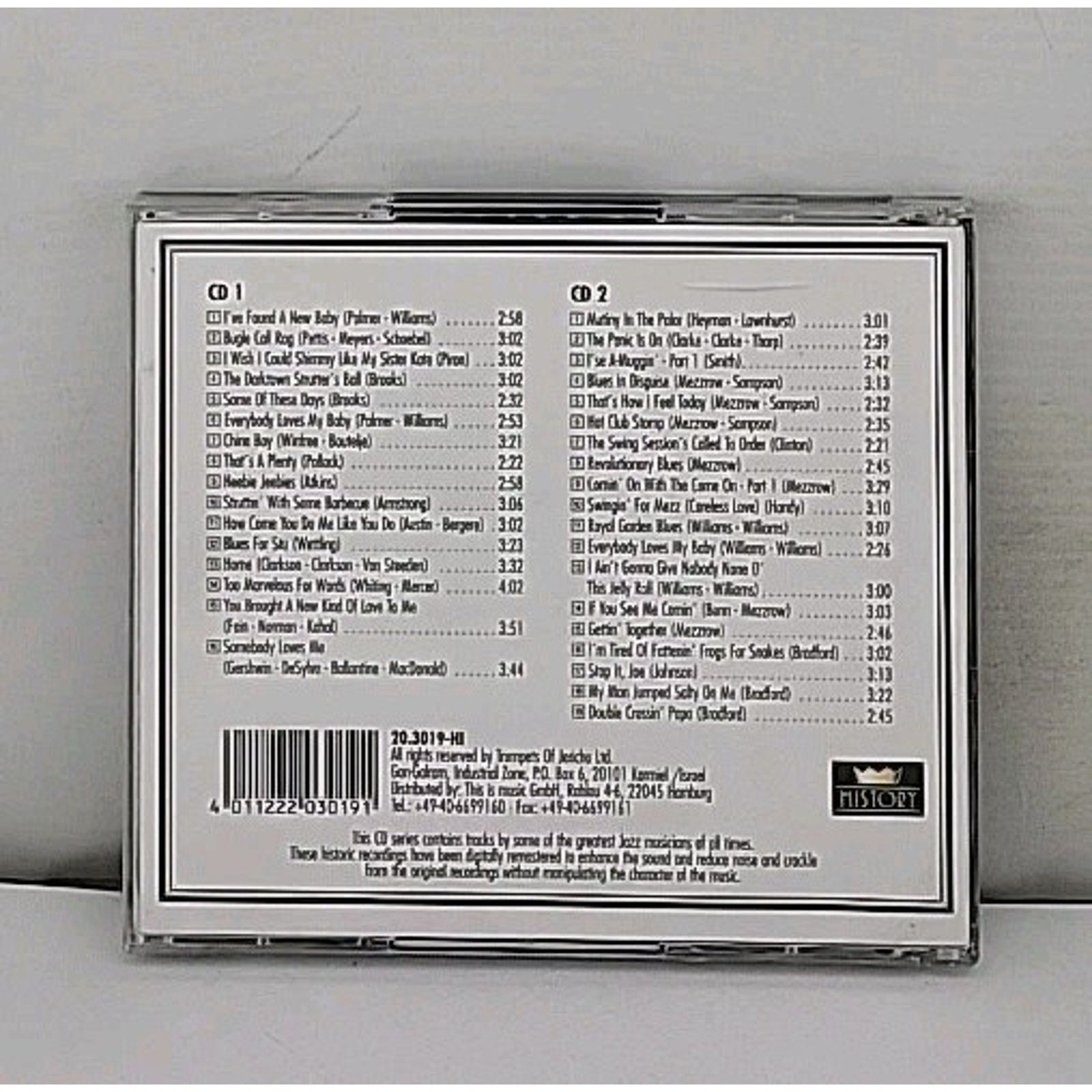 Gettin' Together By George Wettling & Mezz Mezzerow 2 CD Set
