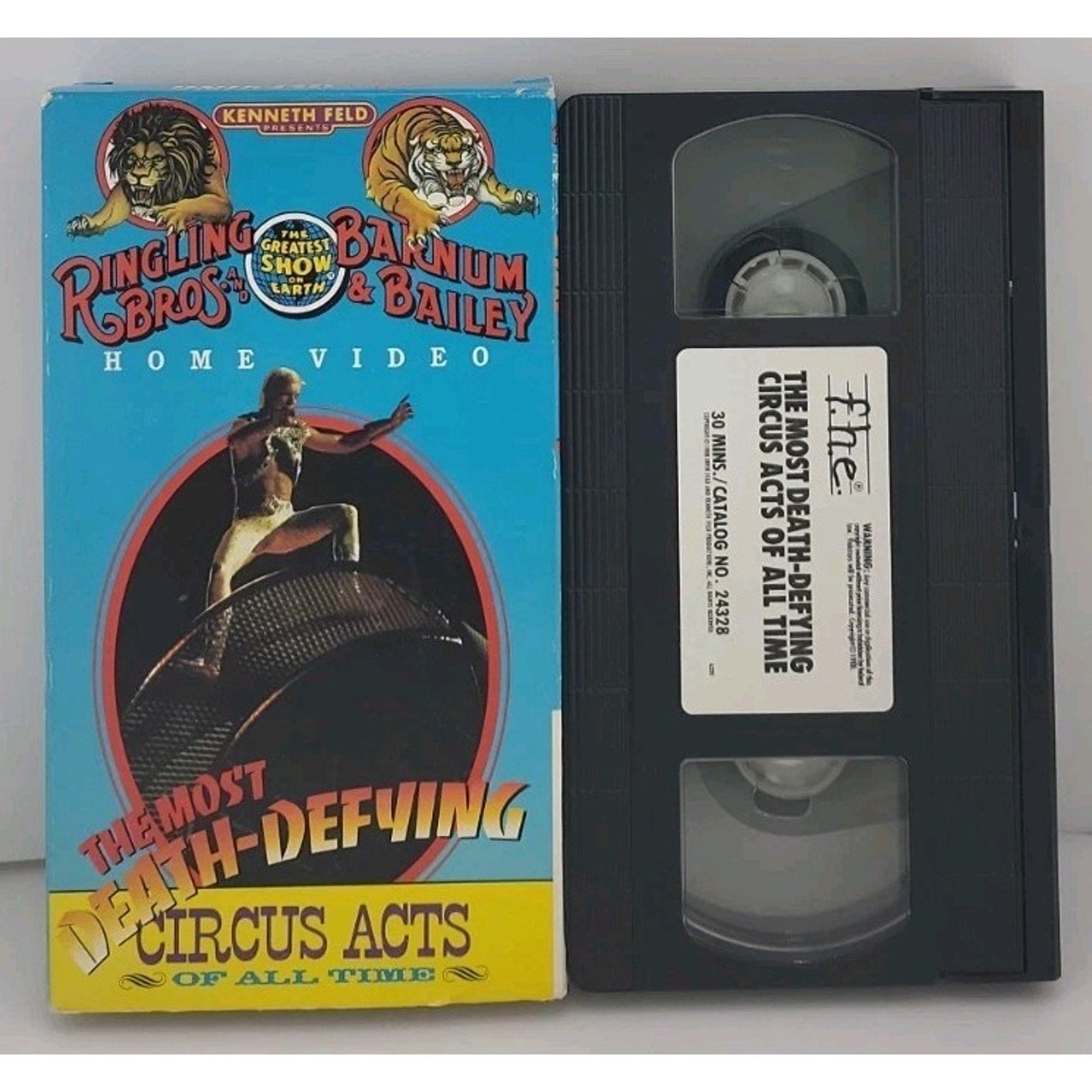 The Most Death-Defying Circus Acts Of All Time (VHS, 1987)