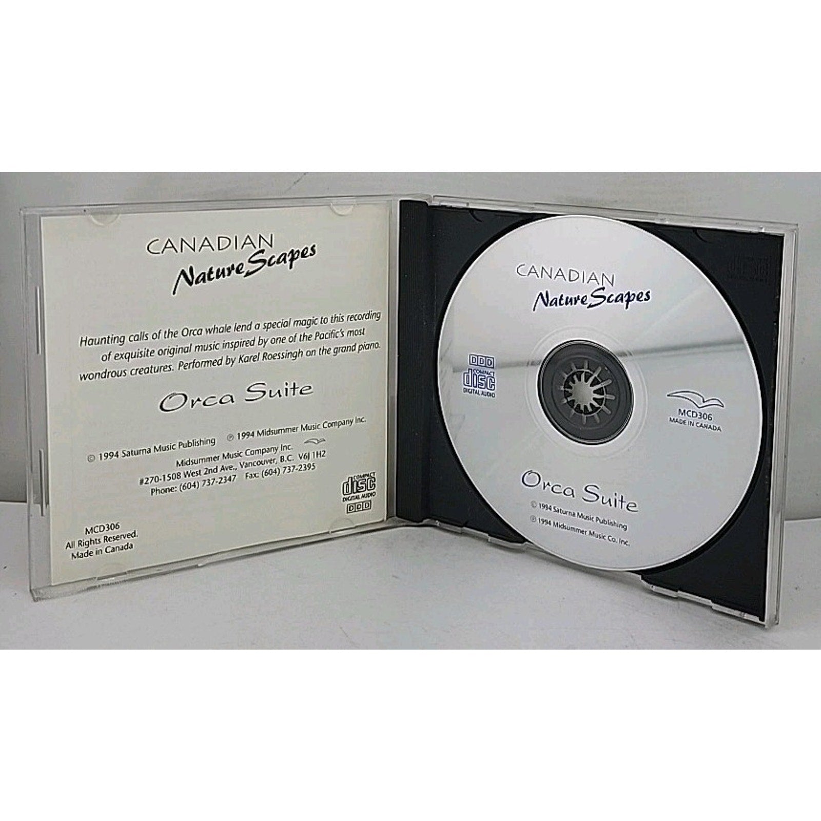 Orca Suite - Canadian NatureScapes CD