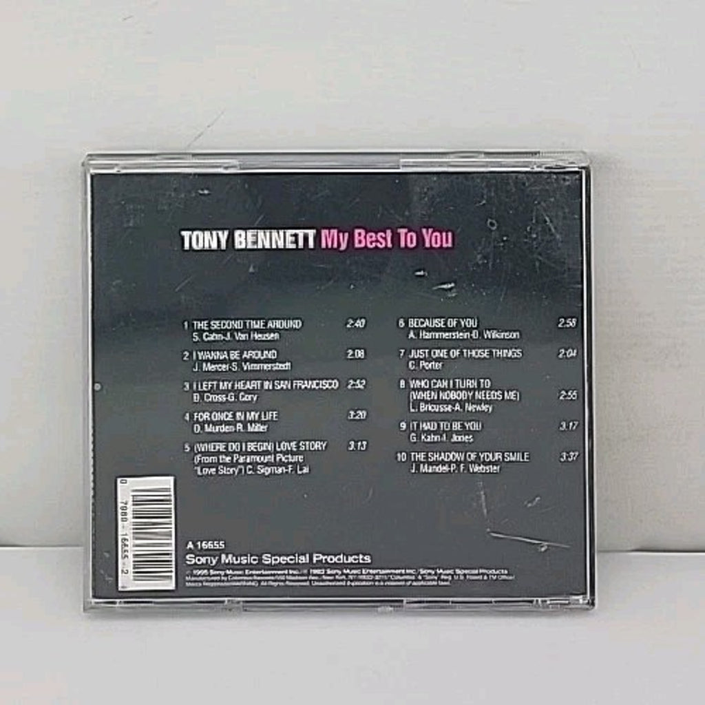My Best to You by Tony Bennett (CD, Jul-2002, Sony Music Distribution (USA))