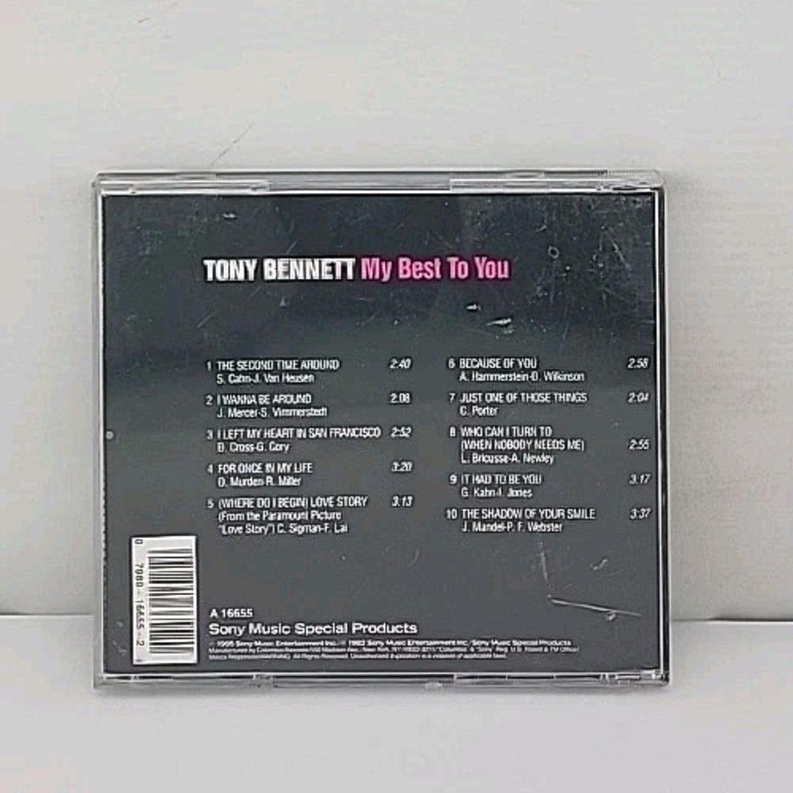 My Best to You by Tony Bennett (CD, Jul-2002, Sony Music Distribution (USA))