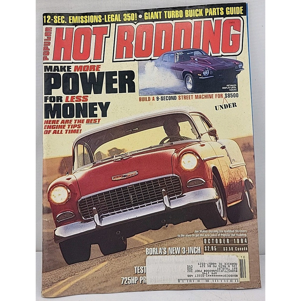 Popular Hot Rodding Magazine - October 1994 - Volume 34 Number 10