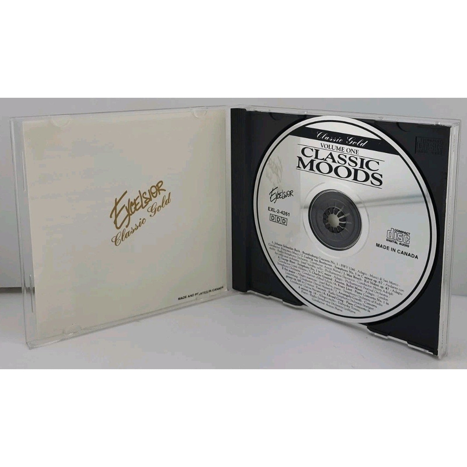 Excelsior Classic Gold Volume One Classic Moods Classical CD
