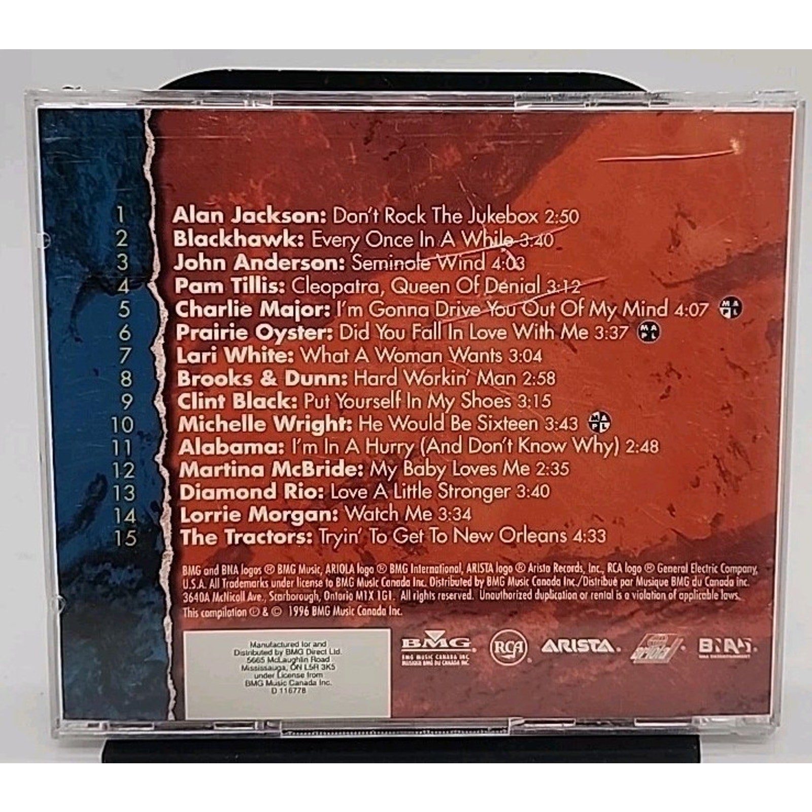 The Best Of Country Heat by Various Artists (CD, 1996, BMG)