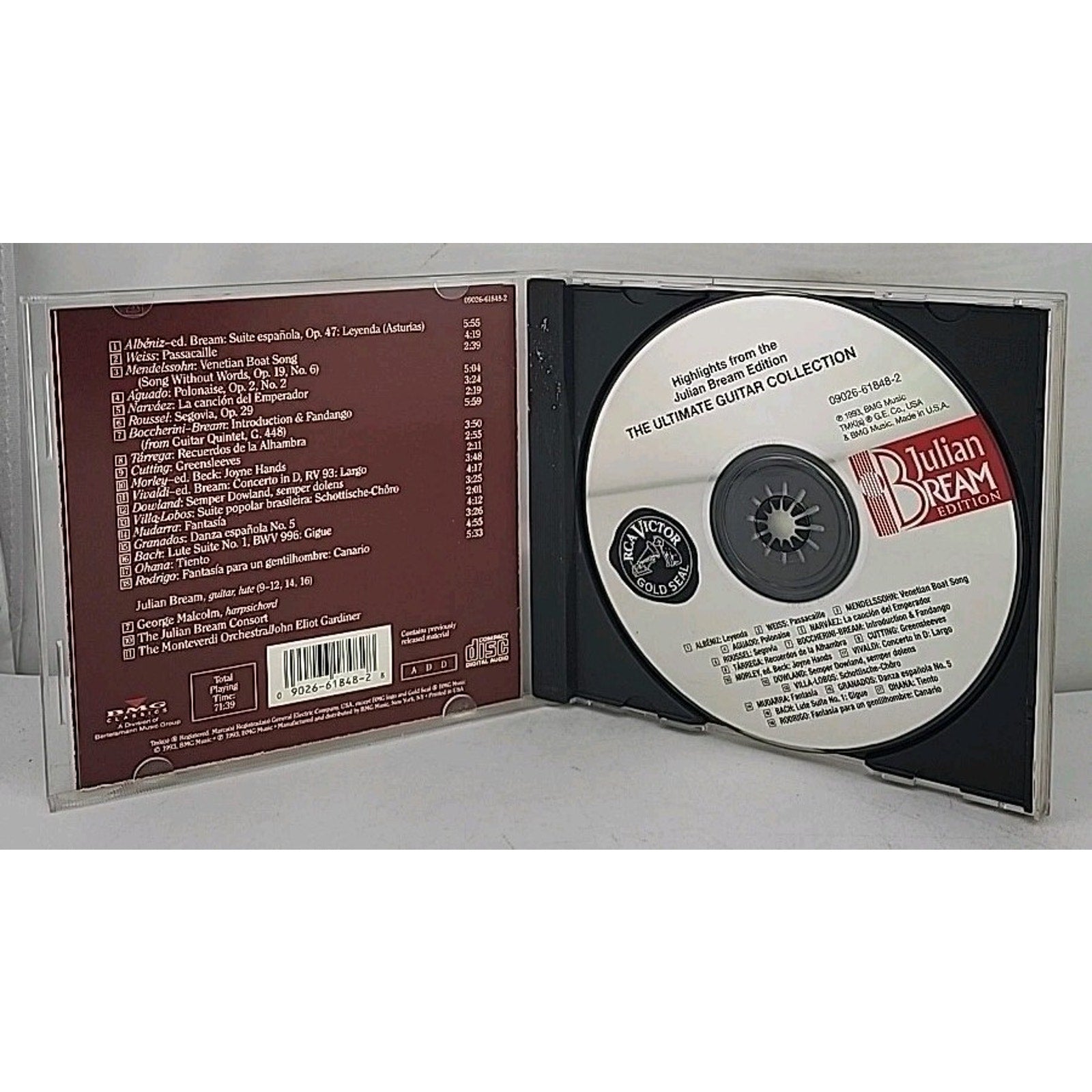 Collection Sampler by Bream, Julian (CD, 1993)