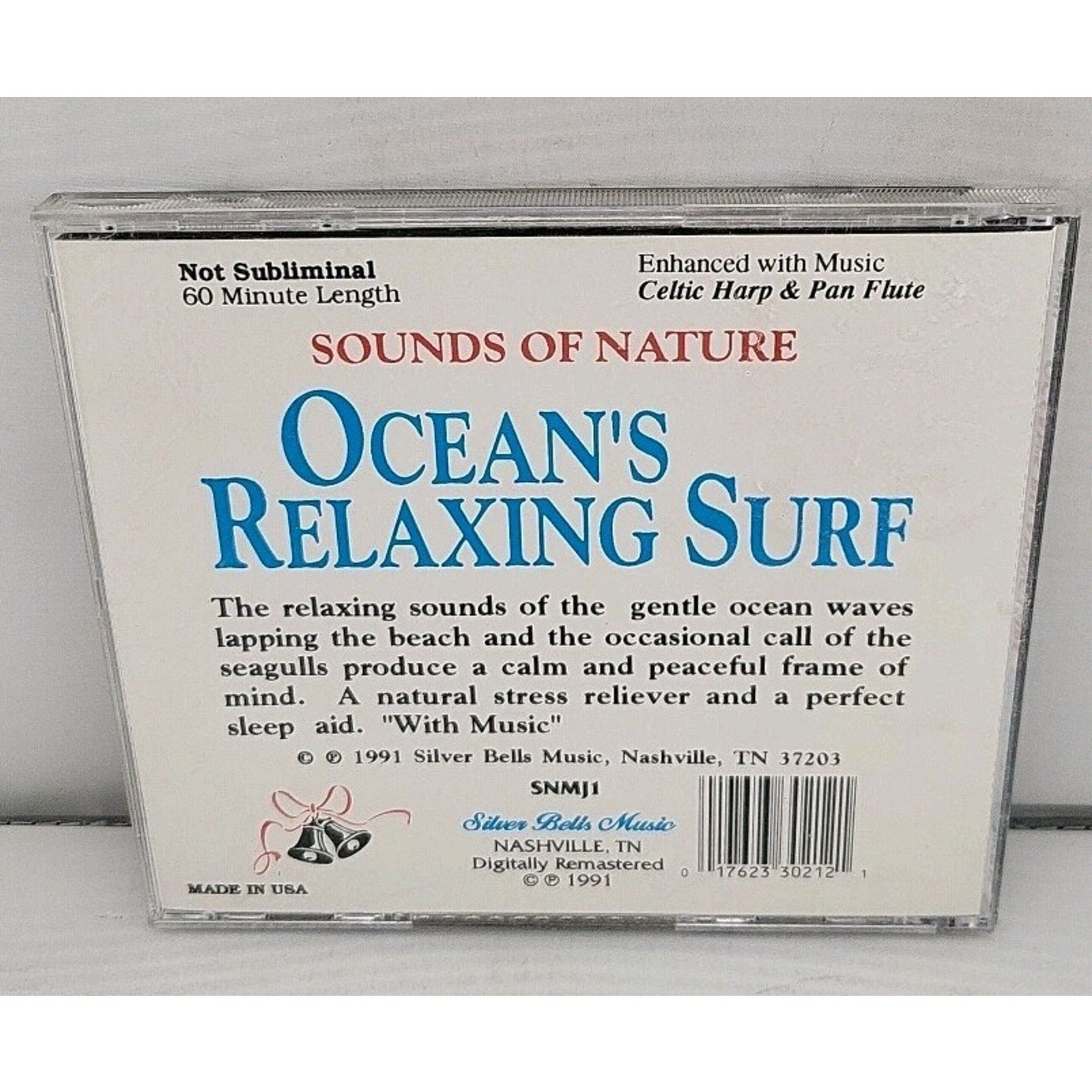 CD Sounds of Nature - Ocean's Relaxing Surf Enhanced With Music 60 Minutes