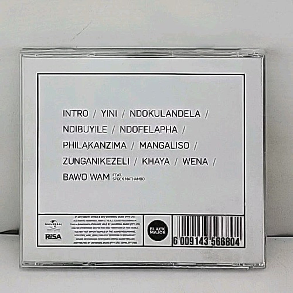 Bongeziwe Mabandla - Mangaliso CD