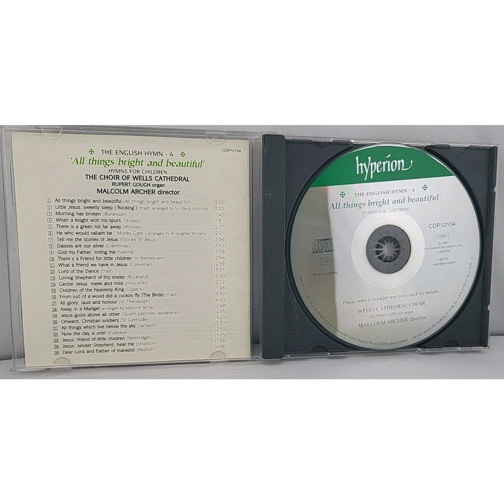 All Things Bright & Beautiful by Malcolm Archer (CD, 2003)