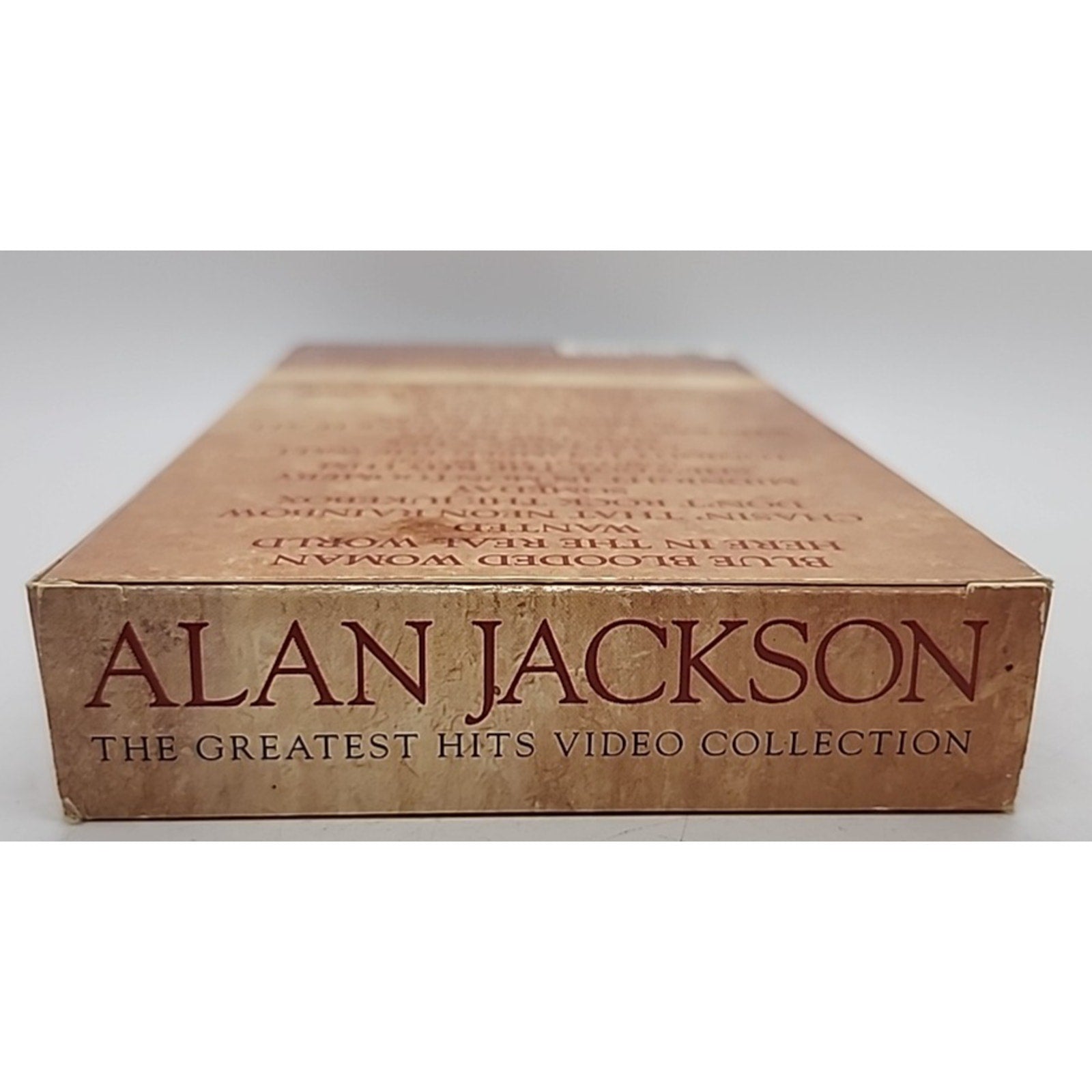 Alan Jackson - The Greatest Hits Video Collection (VHS, 1995)