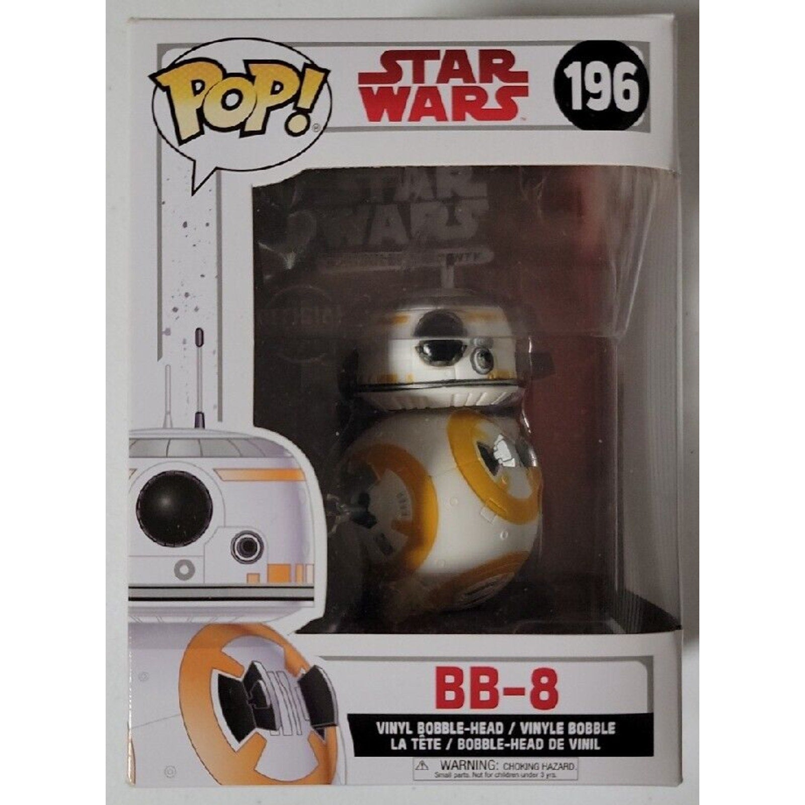 Funko Pop! BB-8 #196 Star Wars The Last Jedi 2017 Vinyl Figure