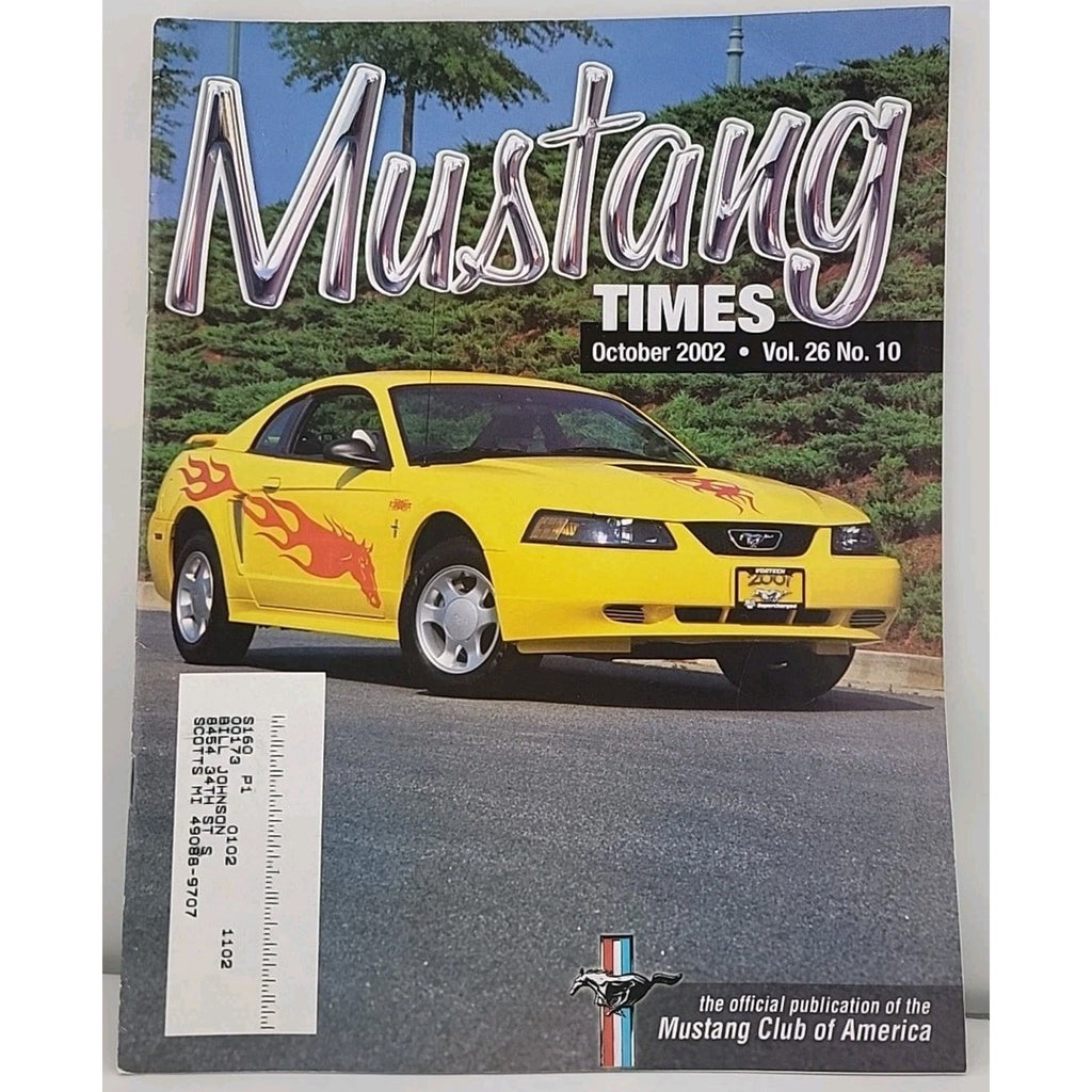Mustang Times Magazine October 2002 Vol.26 No. 10