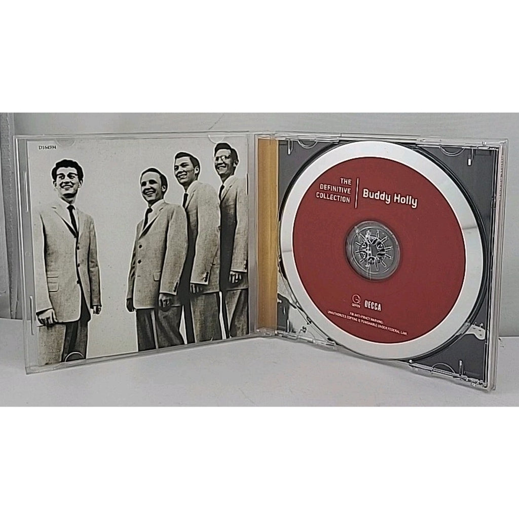 The Definitive Collection,CD,Buddy Holly,BMG Record Club Edition