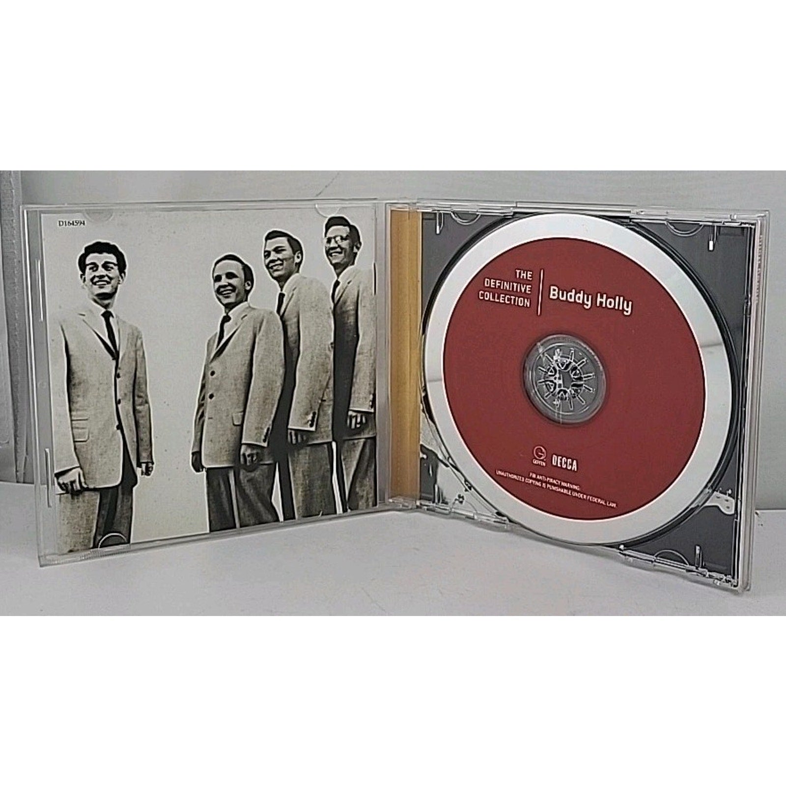The Definitive Collection,CD,Buddy Holly,BMG Record Club Edition