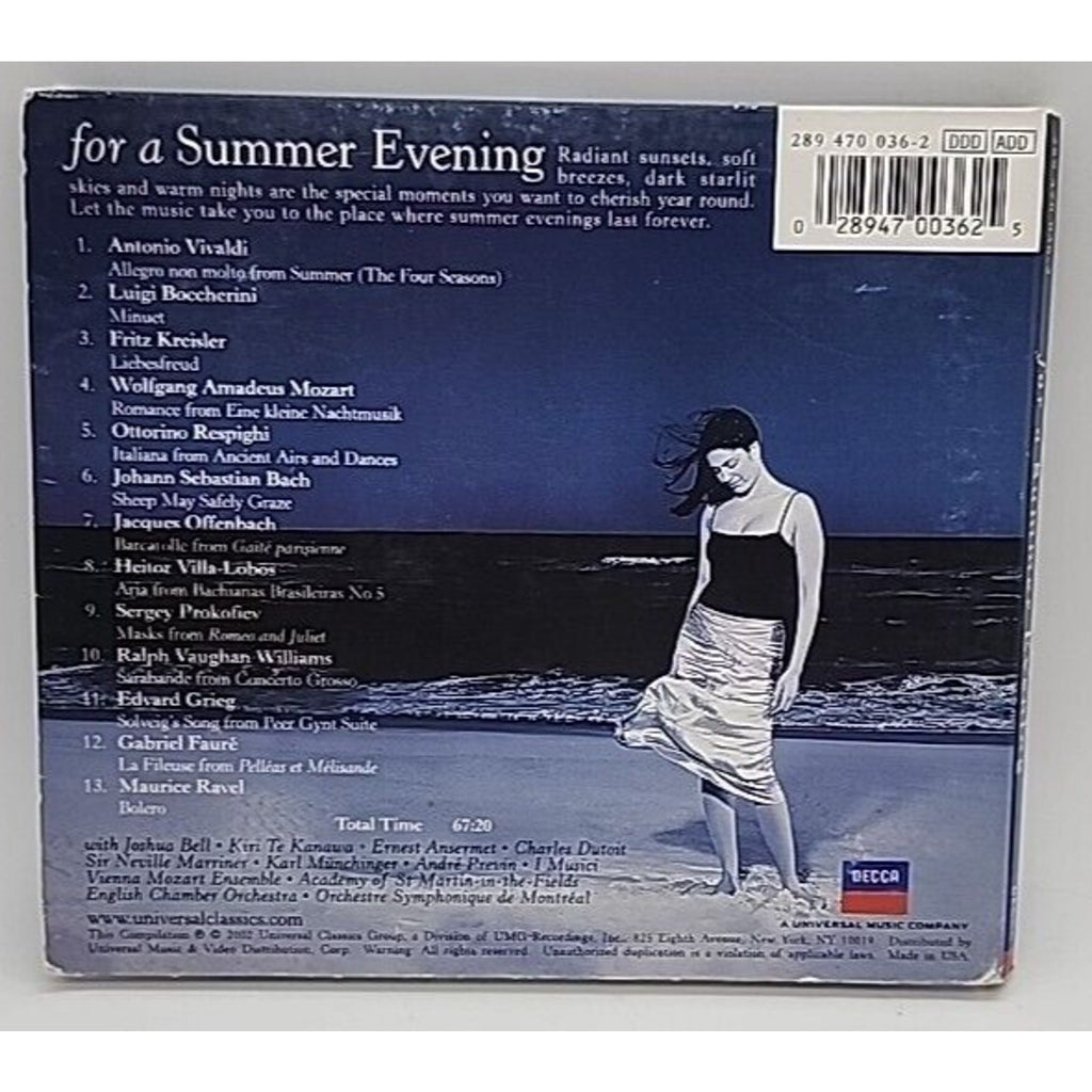 For a Summer Evening by Various (CD, 2002)