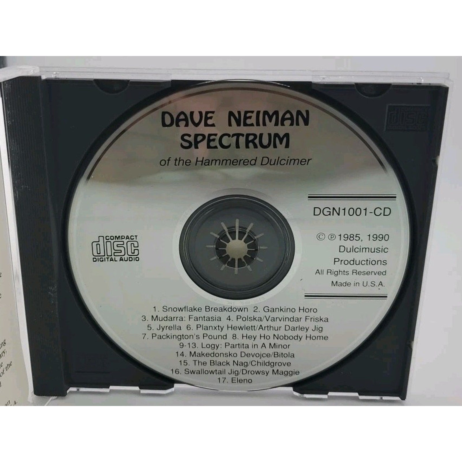 Dave Neiman - Spectrum of the Hammered Dulcimer - CD -