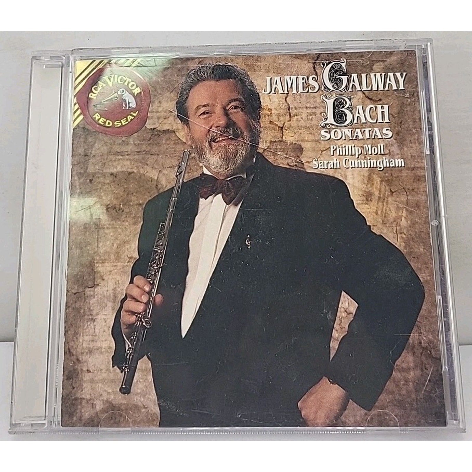 Bach Sonatas by Bach / Galway / moll / Cunningham (CD, 1995)