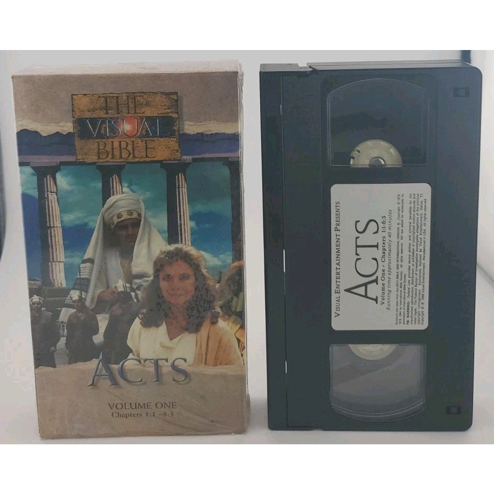 The Visual Bible Acts Volume 1-4 VHS Box Set