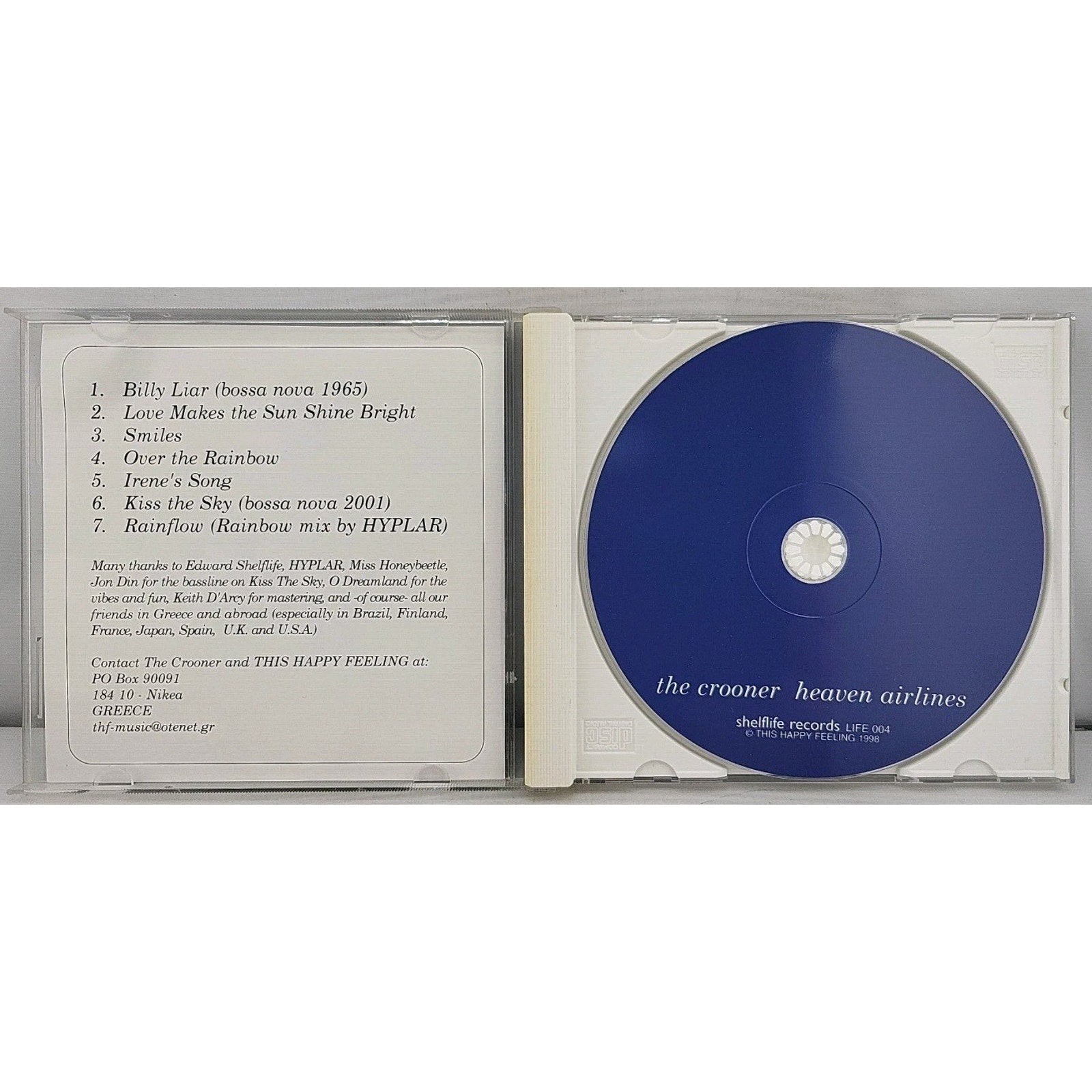 The Crooner Heaven Airlines CD