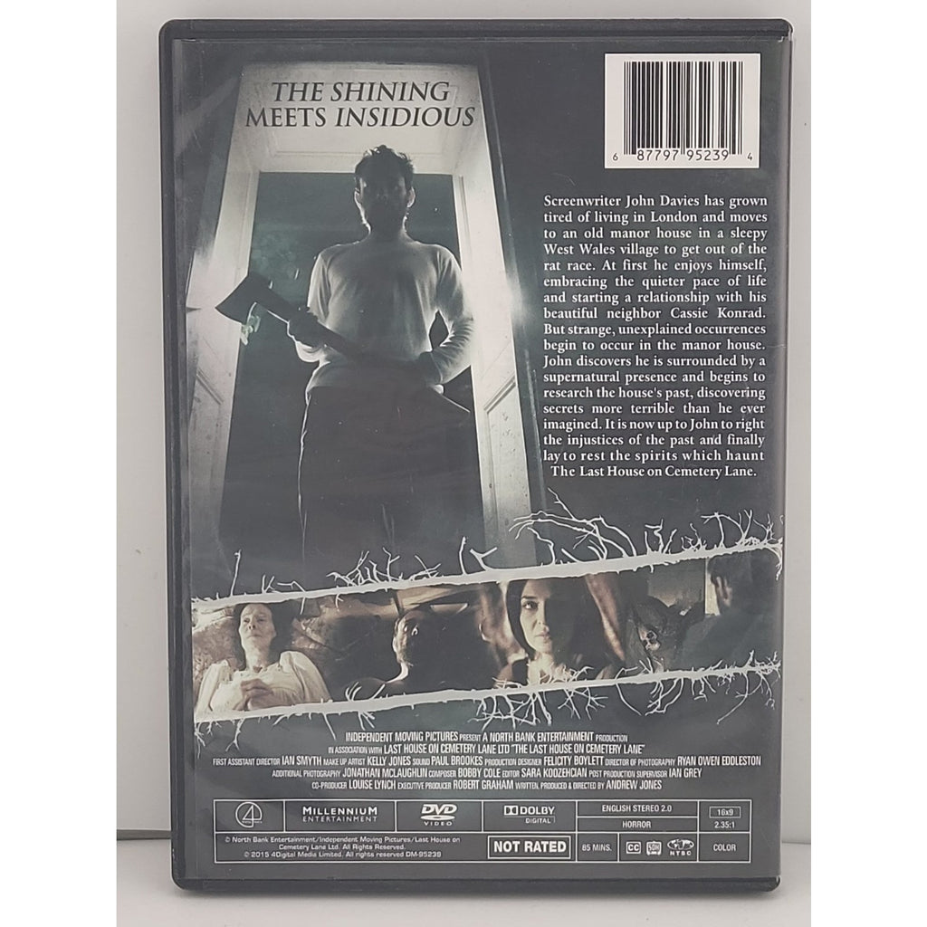 The Last House on Cemetery Lane (DVD, 2015)