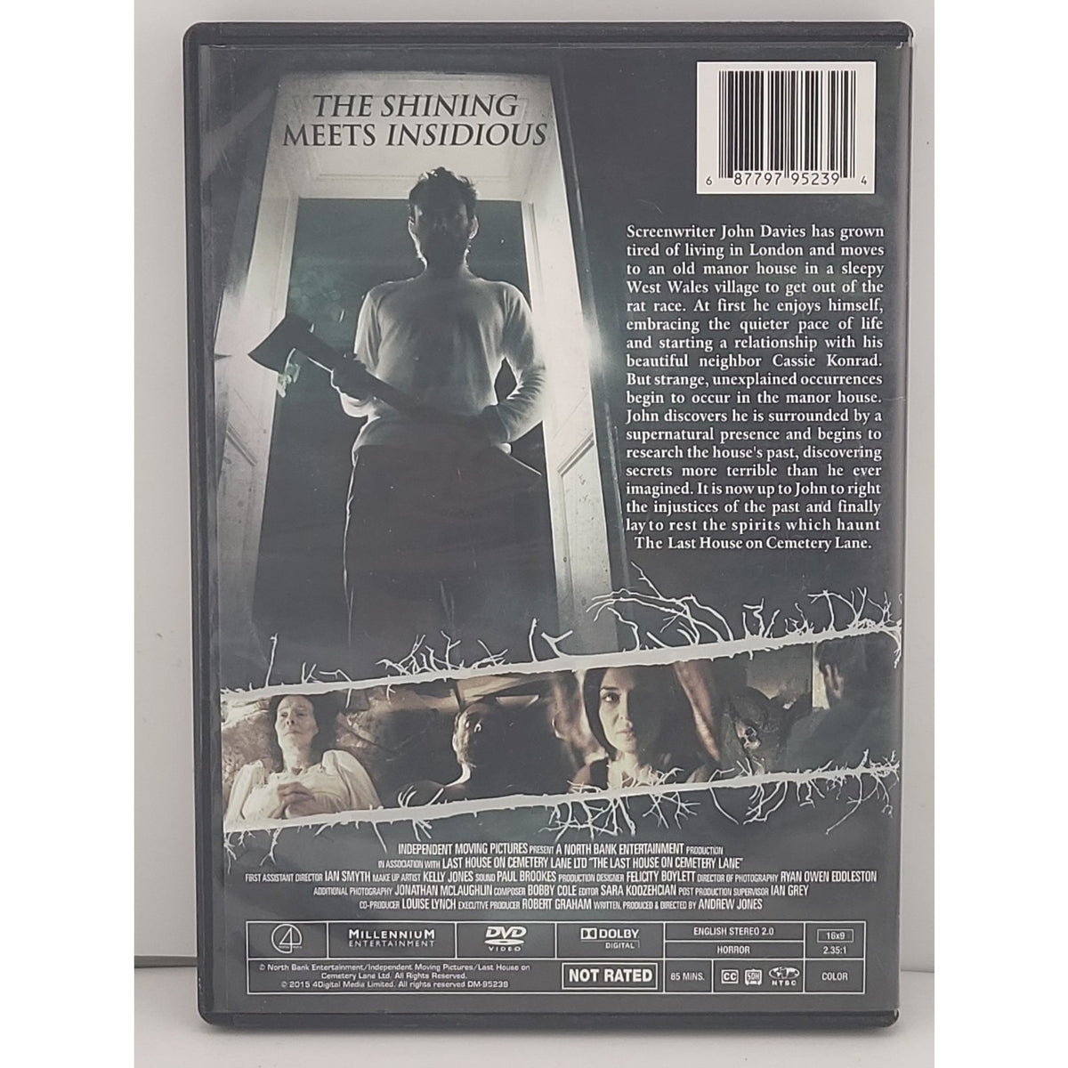 The Last House on Cemetery Lane (DVD, 2015)