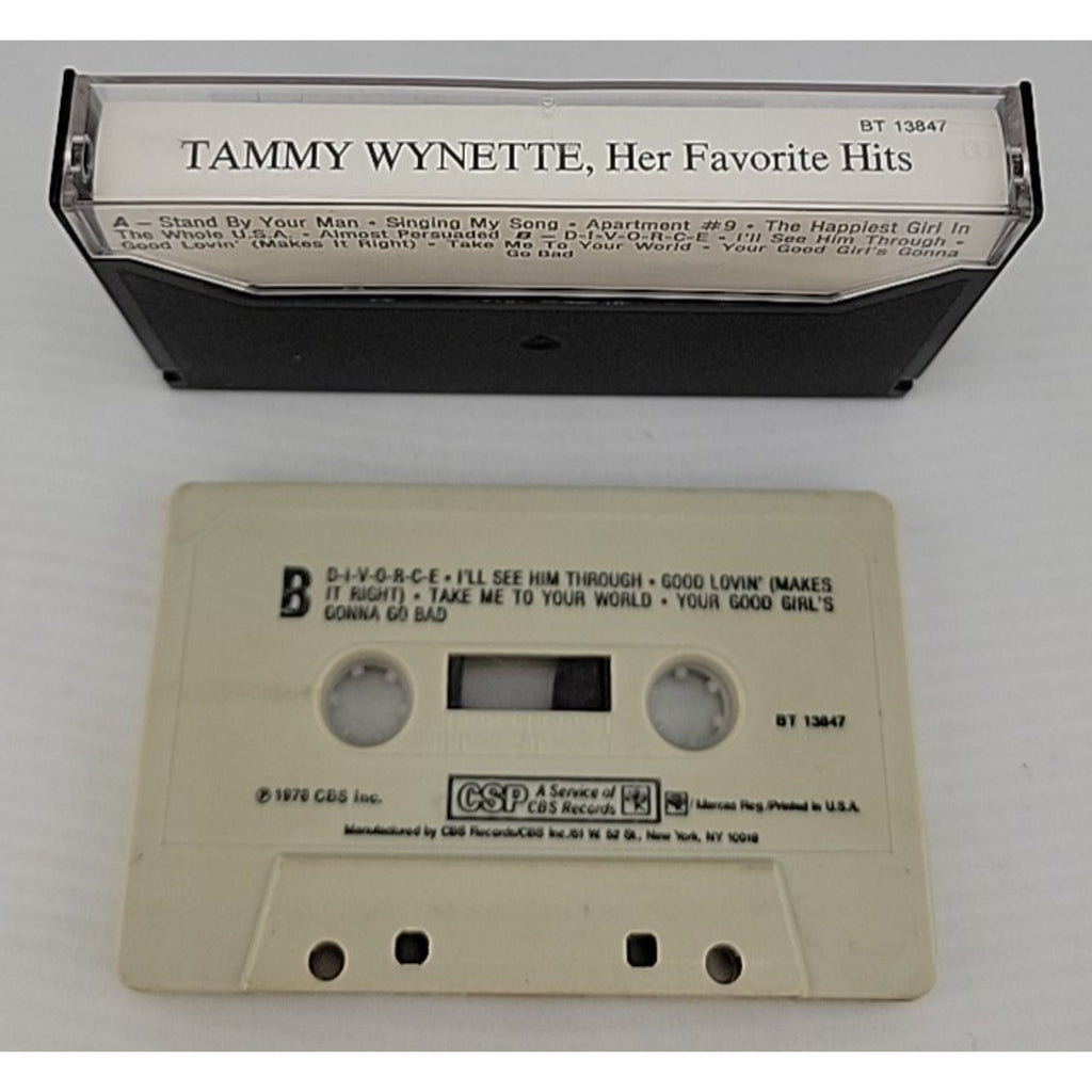 Tammy Wynette Her Favorite Hits (Cassette)
