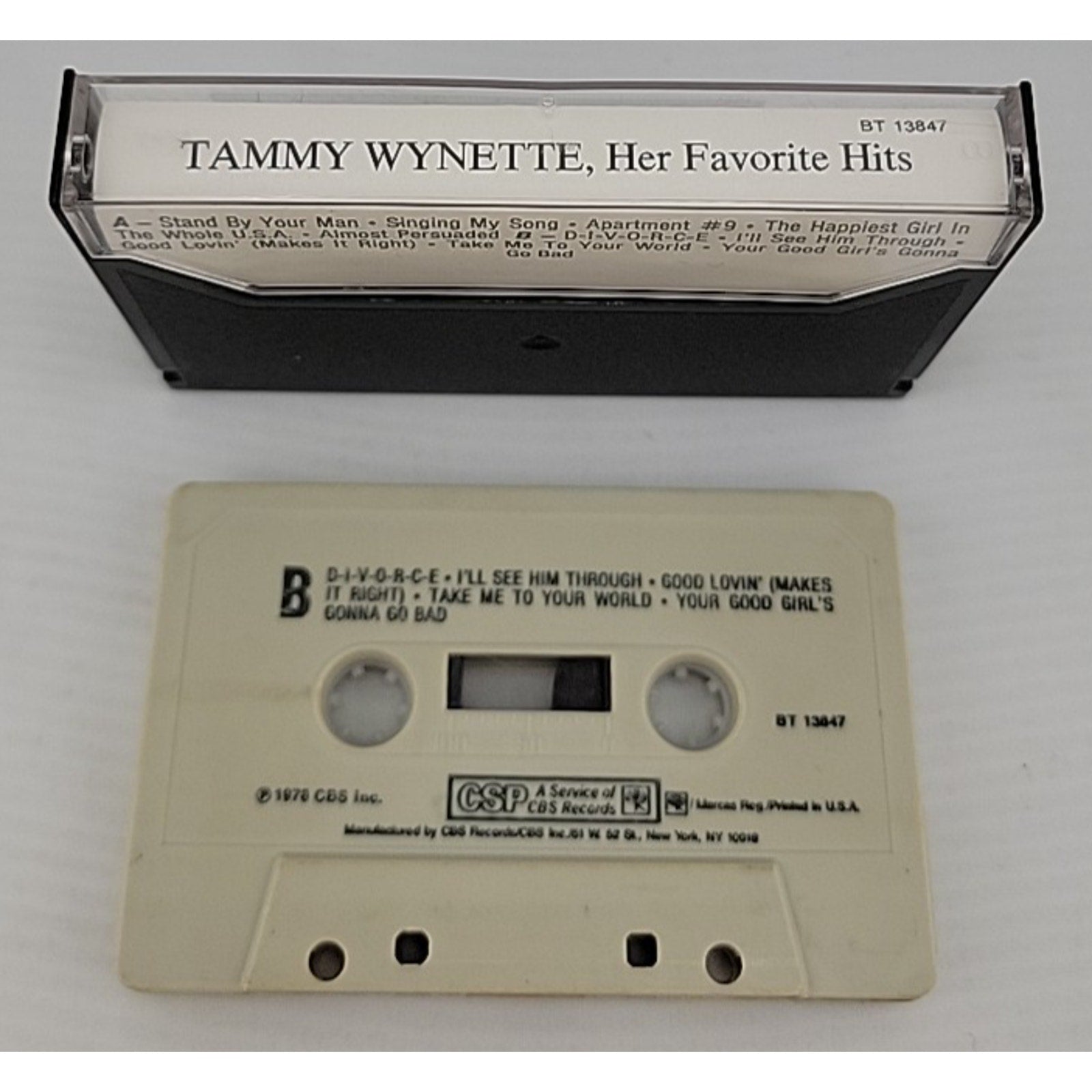 Tammy Wynette Her Favorite Hits (Cassette)