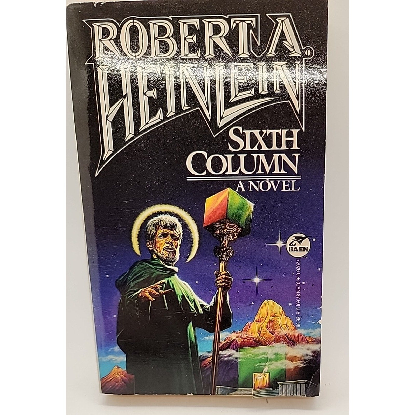 Sixth Column by Robert A. Heinlein (1990, Mass Market)