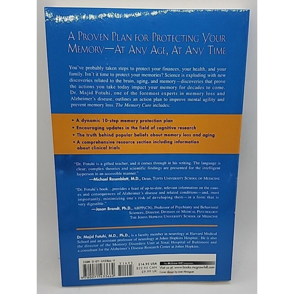 The Memory Cure - Majid Fotuhi (Paperback, 2003)