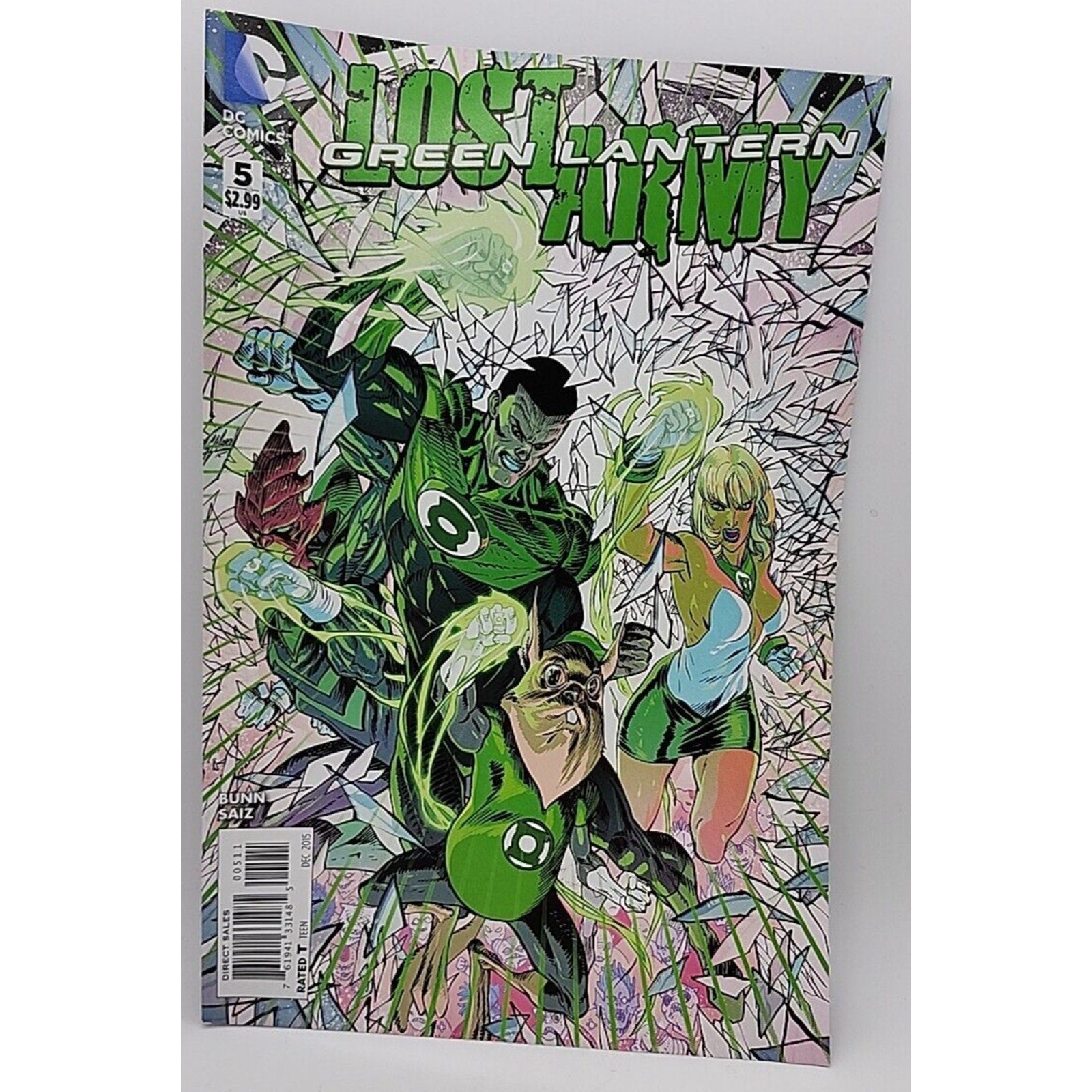 Green Lantern Lost Army #5 2015 DC Comics