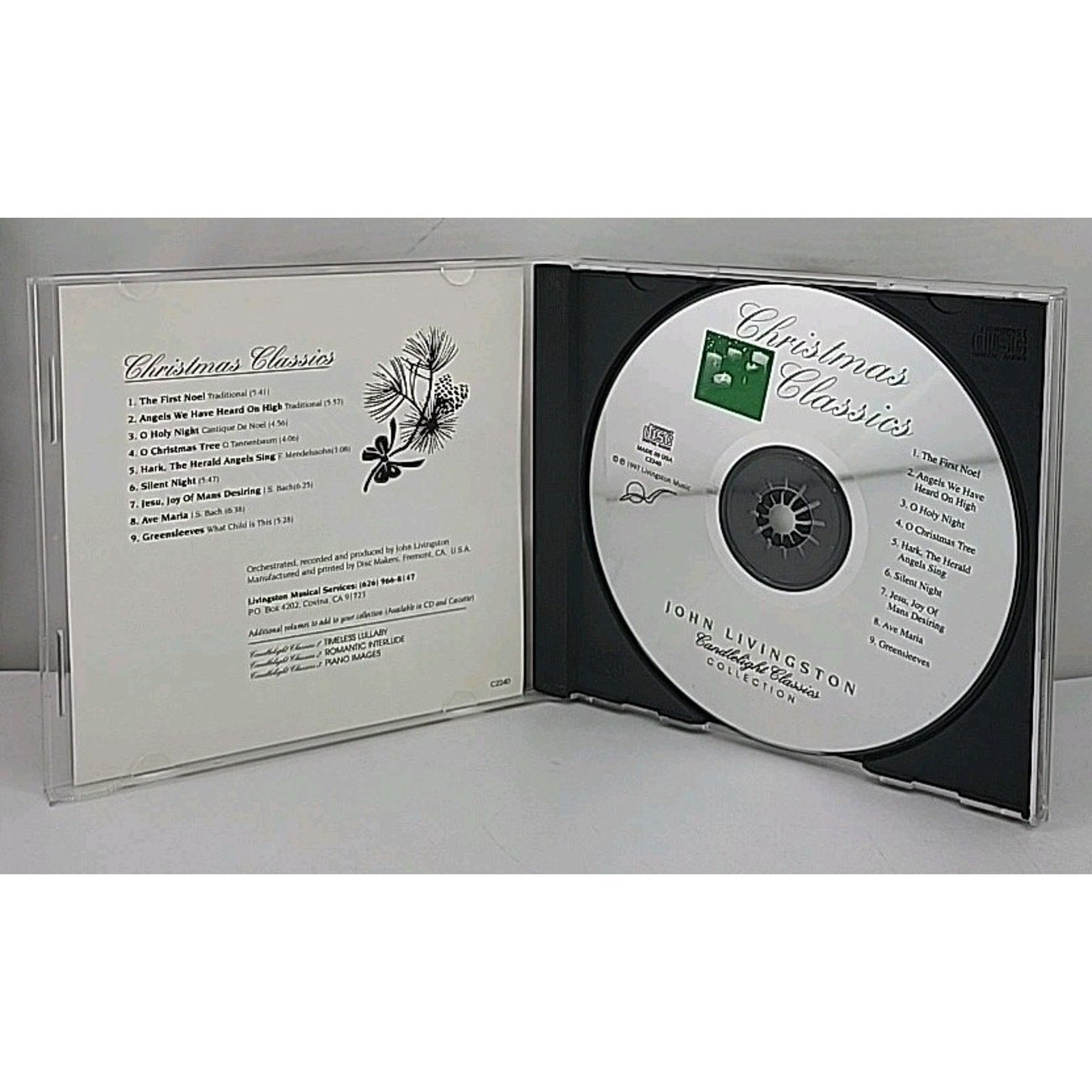 Christmas Classics By John Livingston CD
