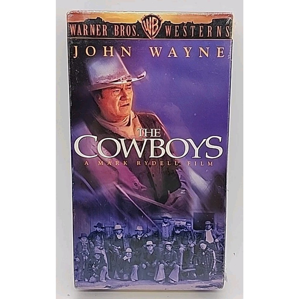 The Cowboys (VHS, 1997, Warner Bros. Westerns Collection) *Brand New*
