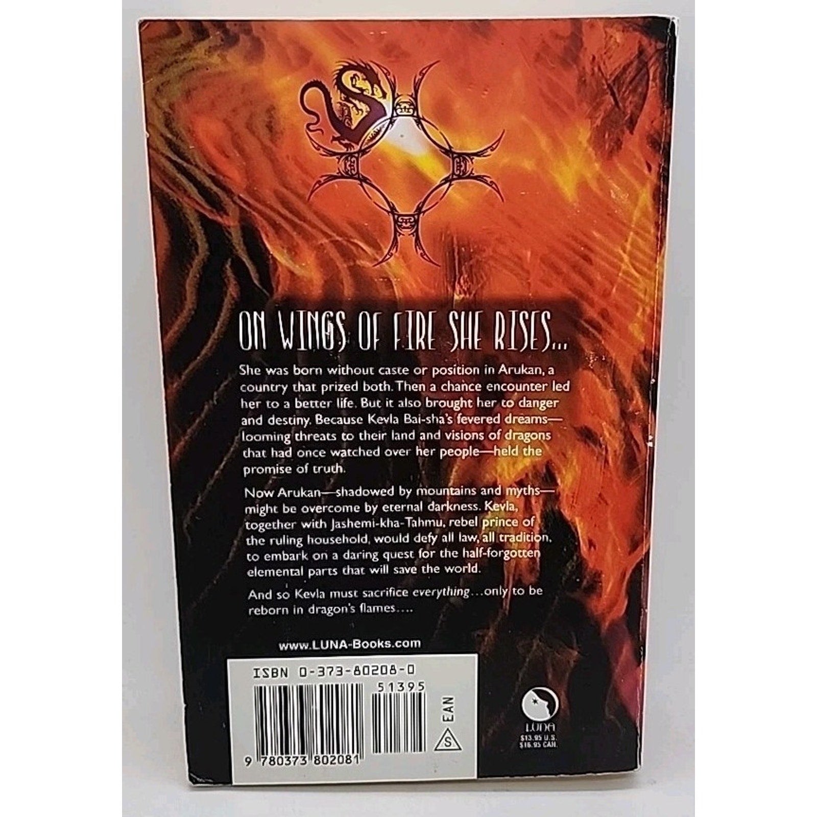 On Fire's Wings by Christie Golden (2004, Trade Paperback)