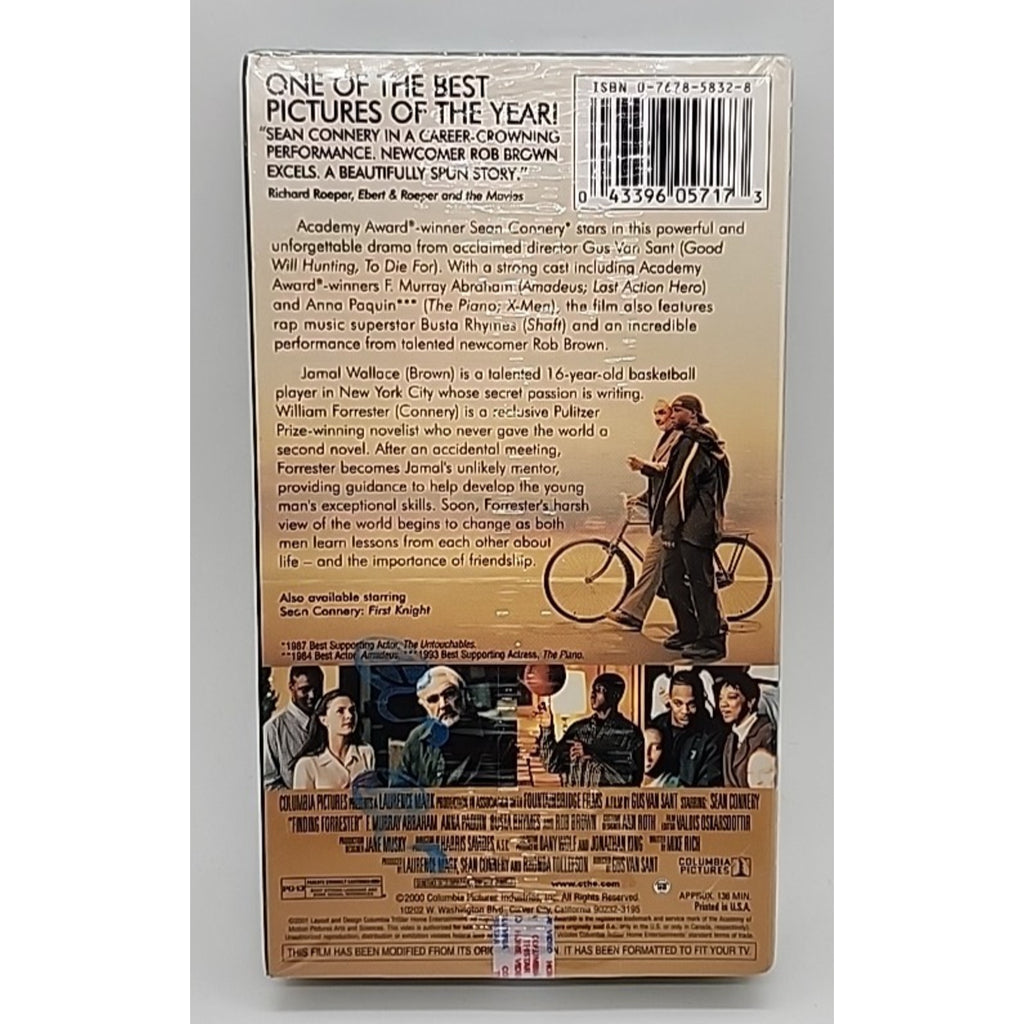 Finding Forrester (VHS, 2001) *Brand New*