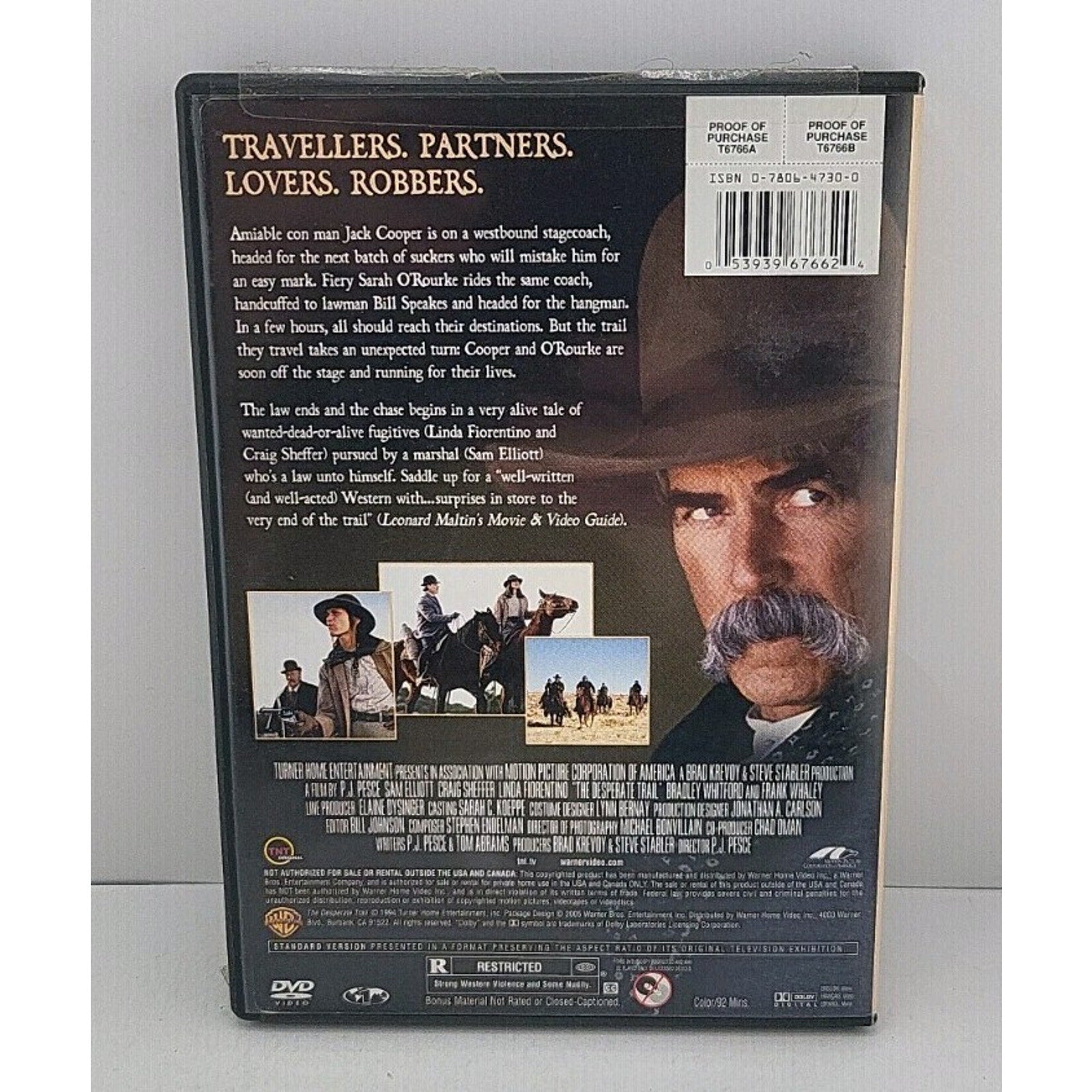 The Desperate Trail (DVD, 1994)