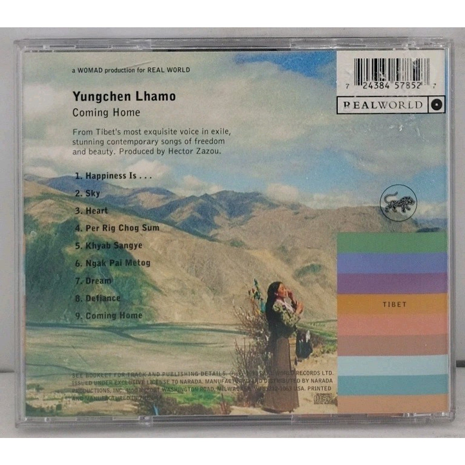 Coming Home by Yungchen Lhamo (CD, 1998)
