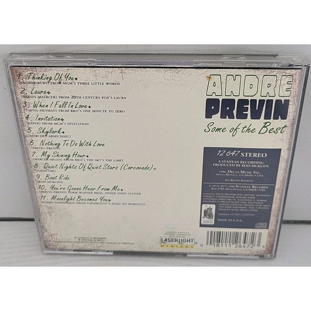 Some of the Best by André Previn (CD, Sep-1996, Laserlight)